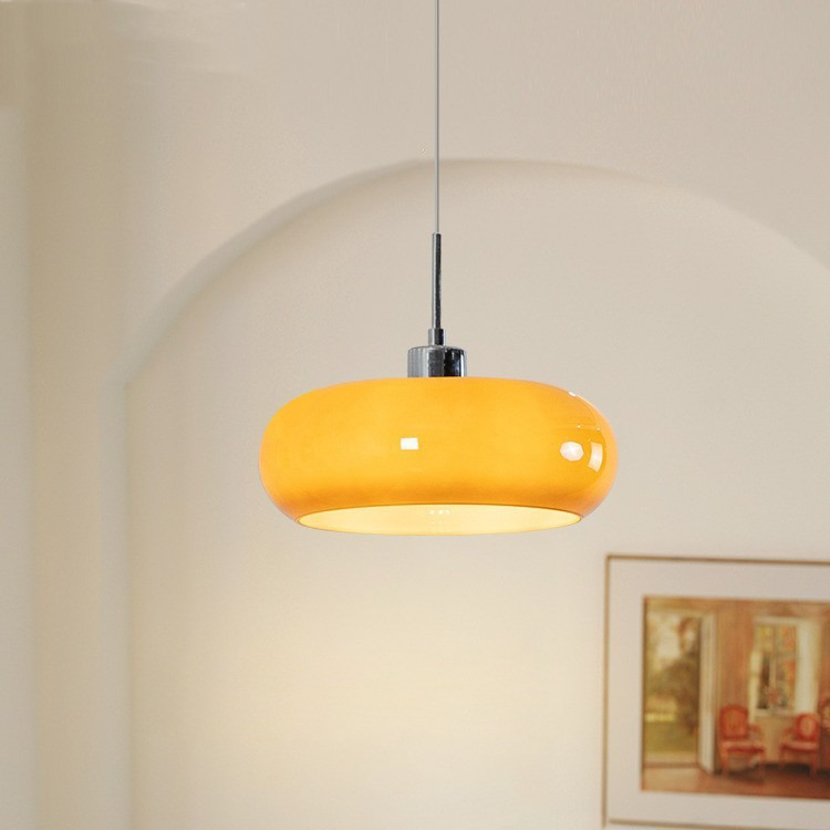 Aurabaha | Retro Bauhaus Style Dome Pendant Light