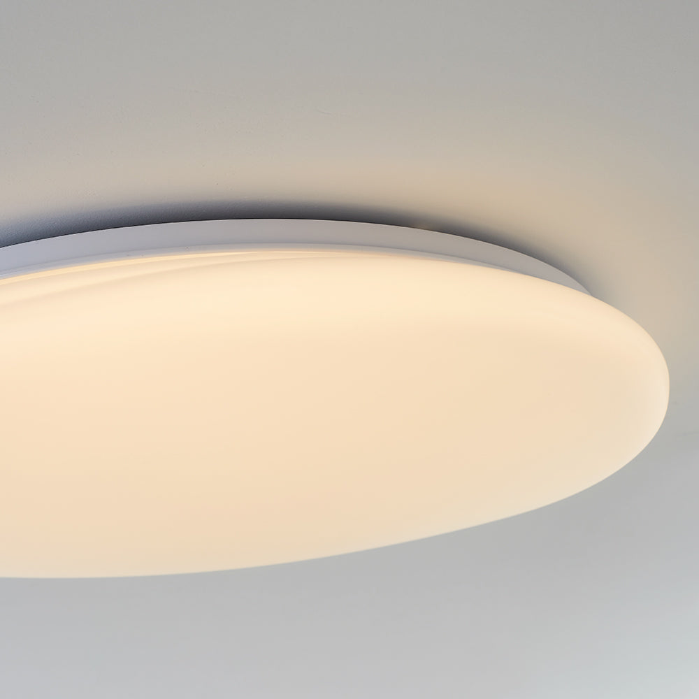 Aehelis | Modern Minimalist Irregular Pebble Silhouette LED Ceiling Light