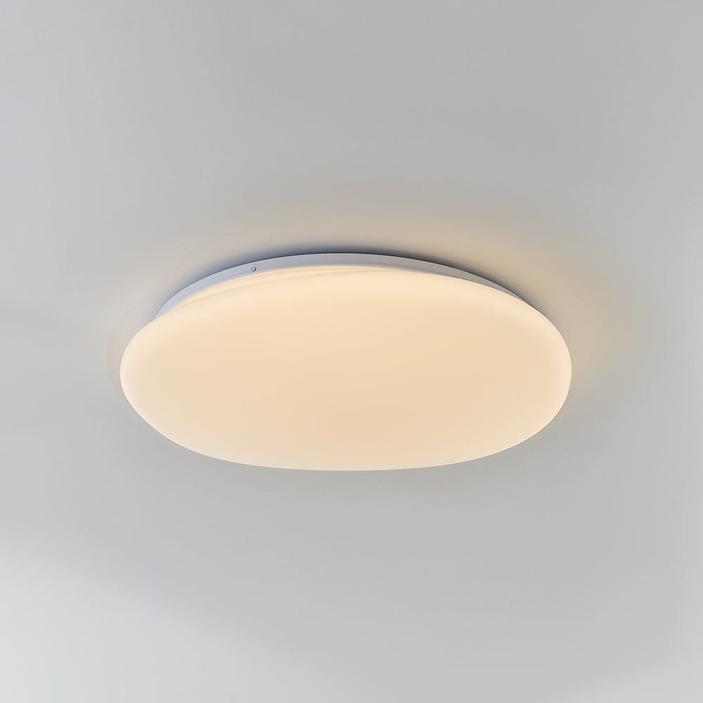 Aehelis | Modern Minimalist Irregular Pebble Silhouette LED Ceiling Light