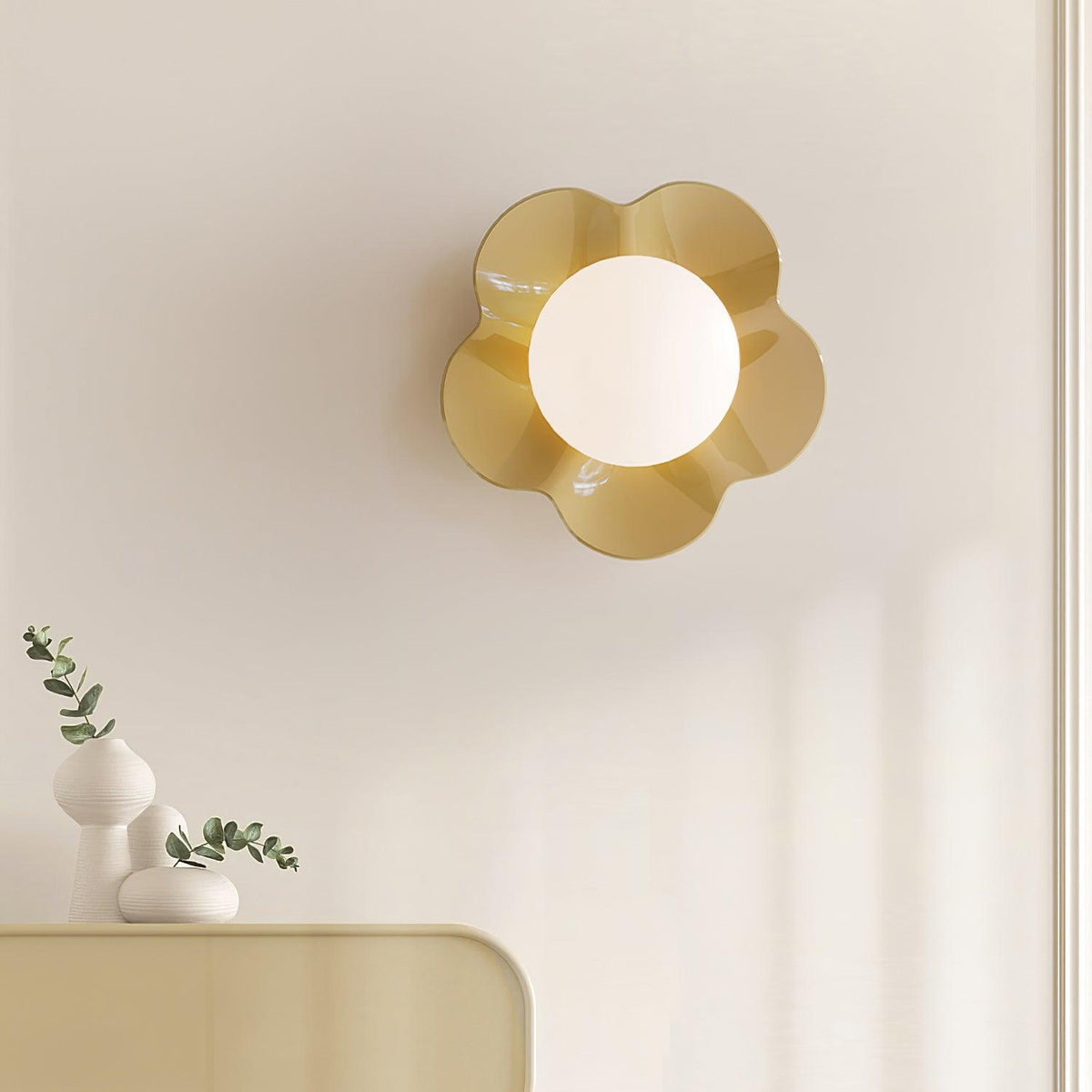 Elvorn | Playful Resin Sculptural Art Glass Wall Light