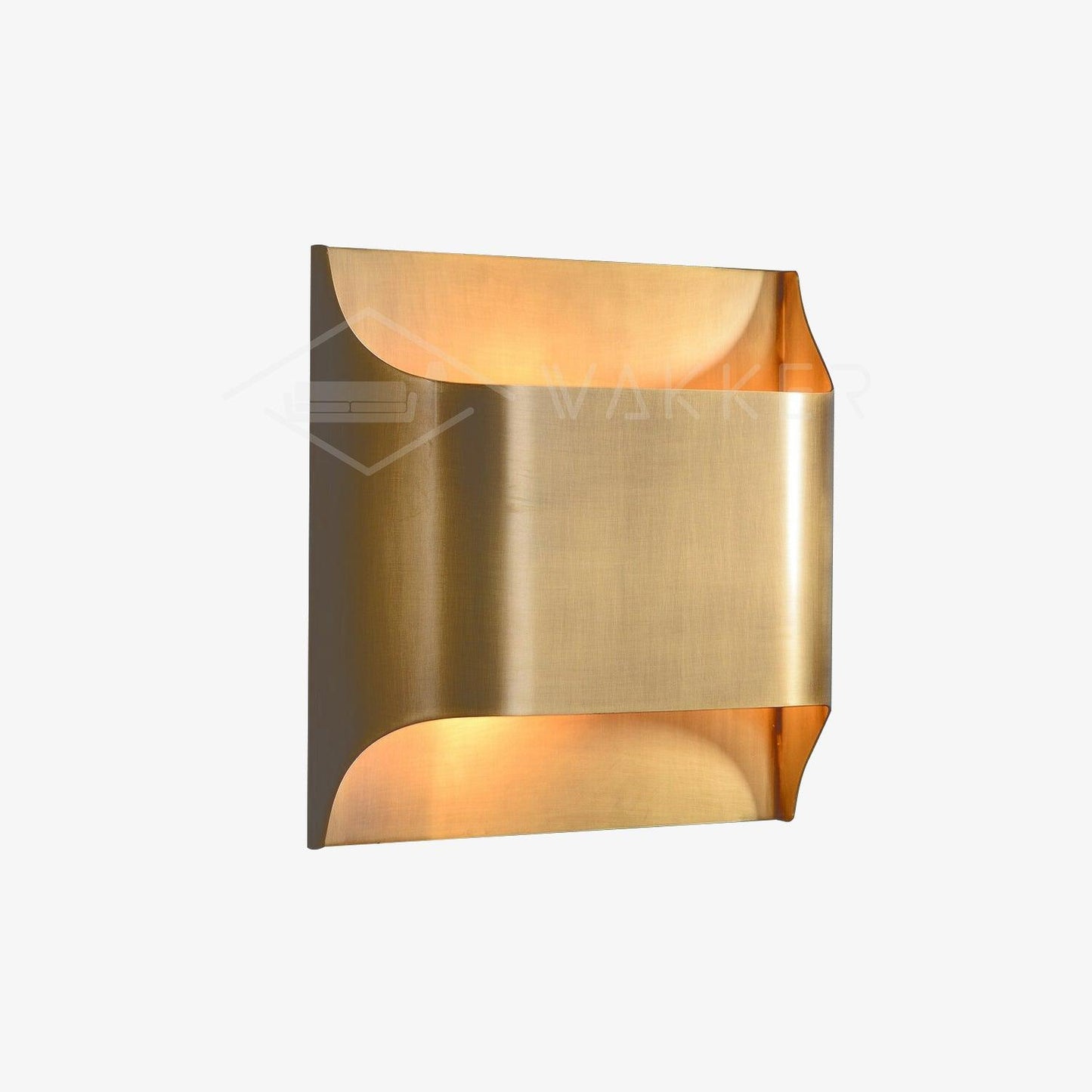 Kestrelon | Sleek Silhouette Geometric Brass Wall Light