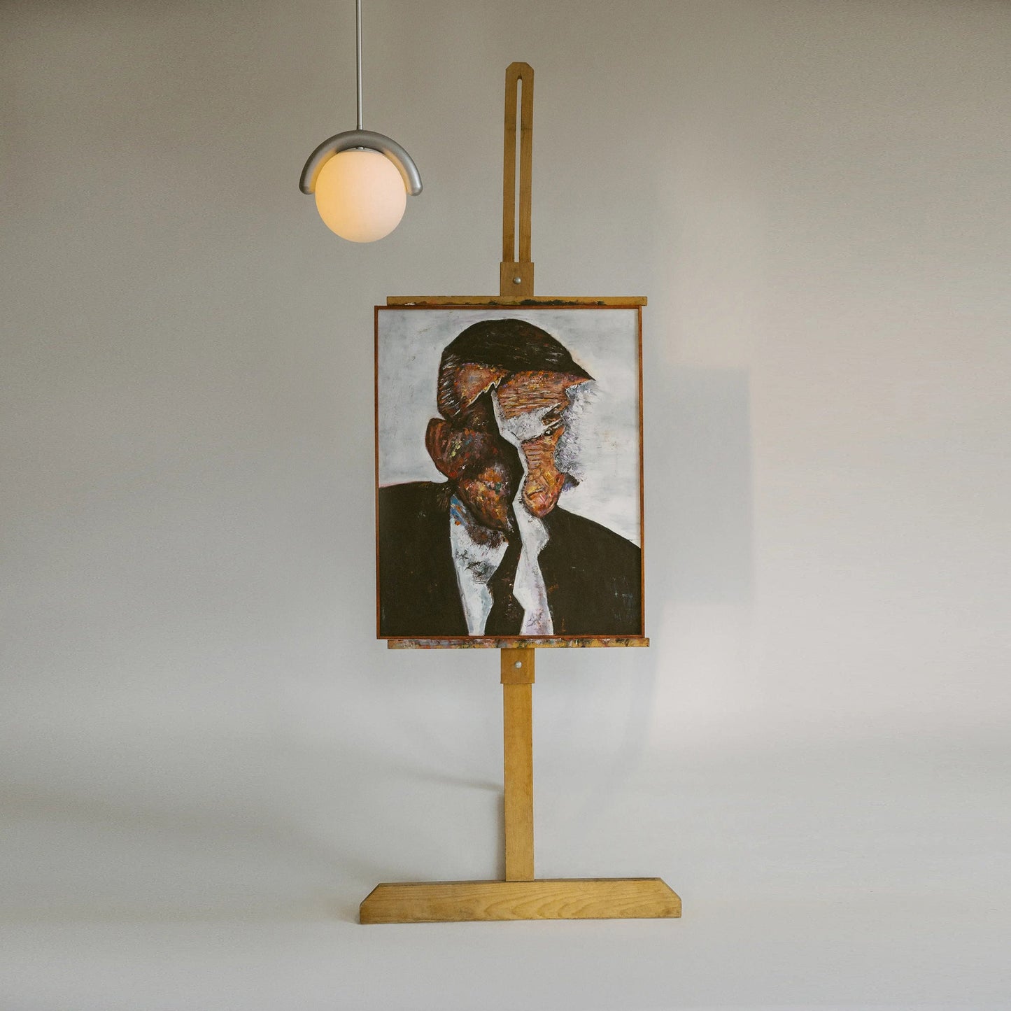 Cora | Art Nouveau Curved Tube Glass Globe Pendant Light Chandelier