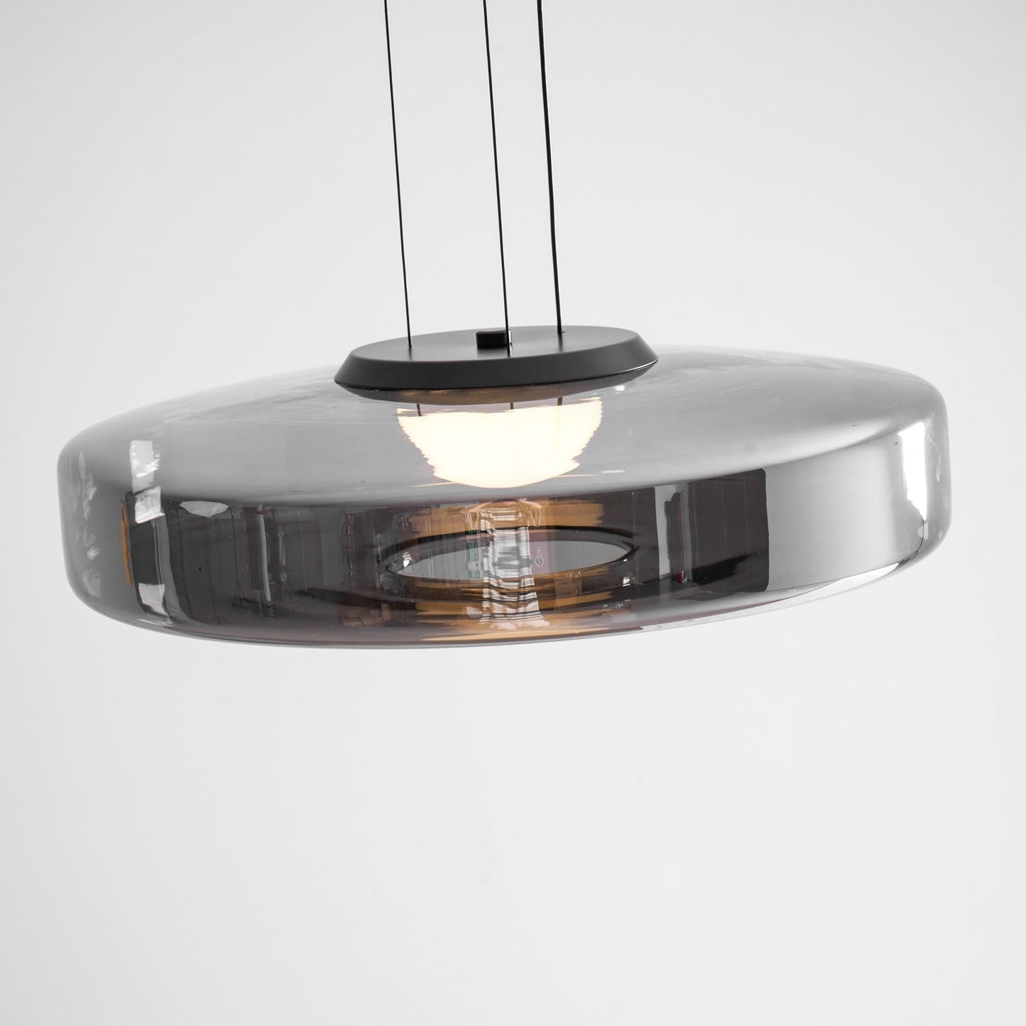 Kyntalor | Tiered Circular Artistic Glass Pendant Light