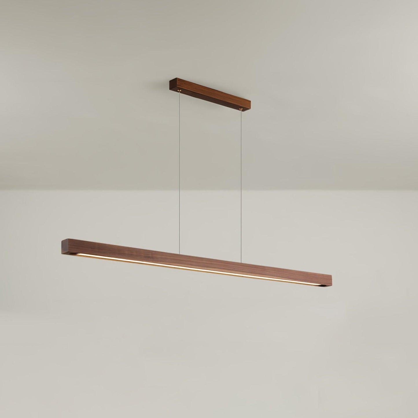 Arlod | Minimalist Scandinavian Rectangular Wooden Pendant Light