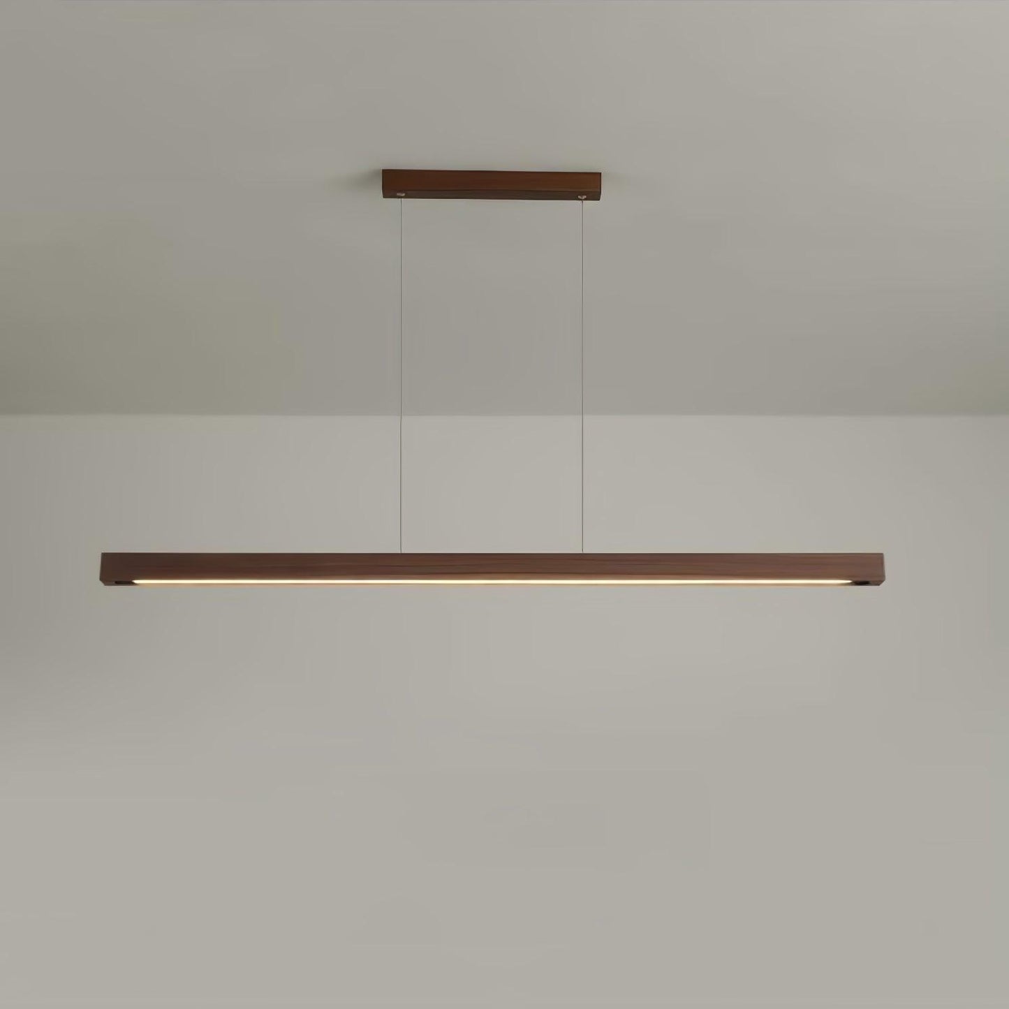 Arlod | Minimalist Scandinavian Rectangular Wooden Pendant Light