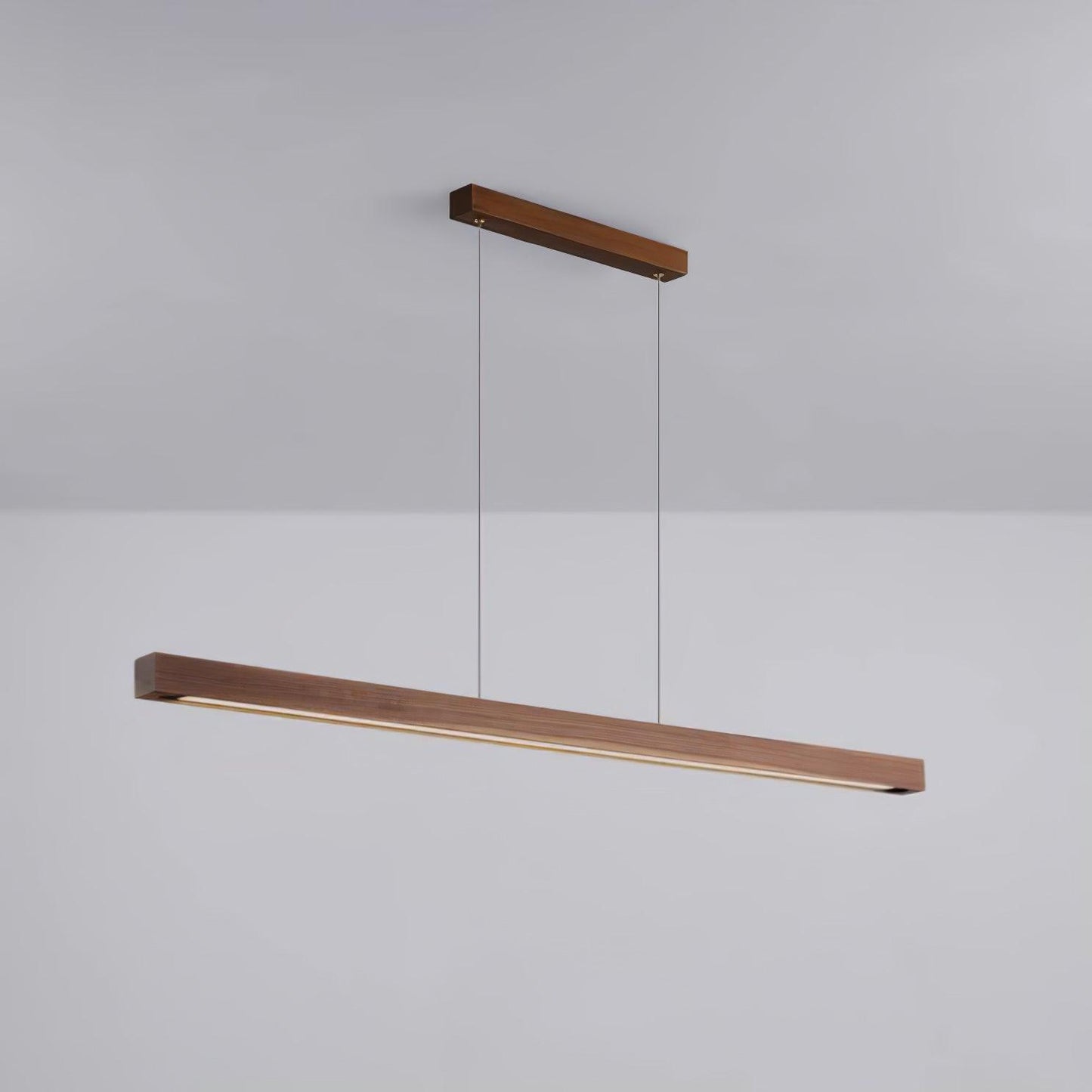 Arlod | Minimalist Scandinavian Rectangular Wooden Pendant Light