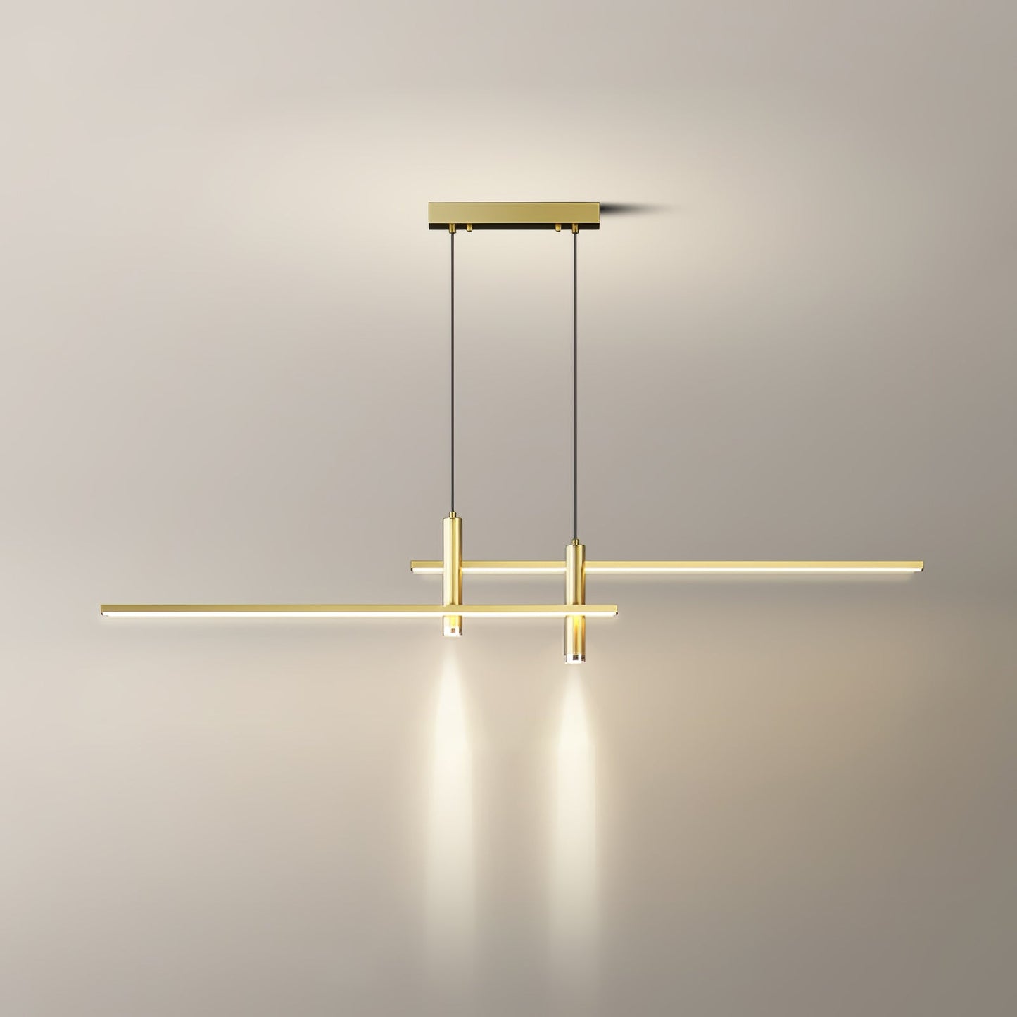 Solvorn | Linear Minimalist Cylindrical Spotlight Pendant Light