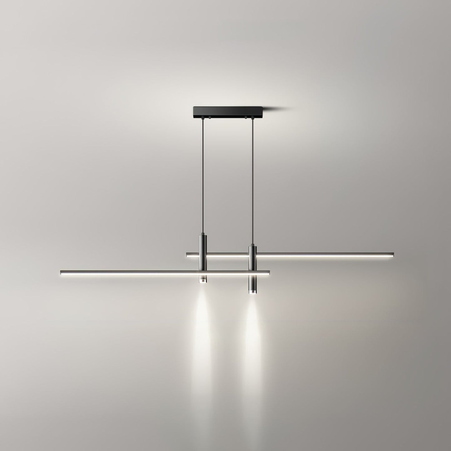 Solvorn | Linear Minimalist Cylindrical Spotlight Pendant Light