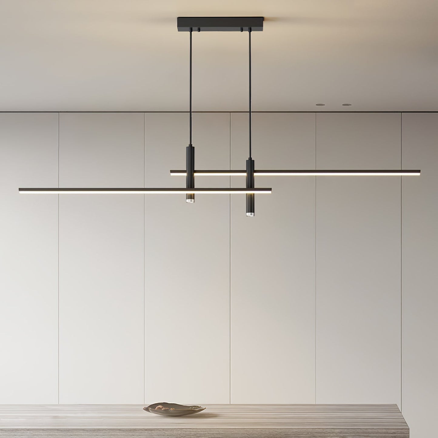 Solvorn | Linear Minimalist Cylindrical Spotlight Pendant Light