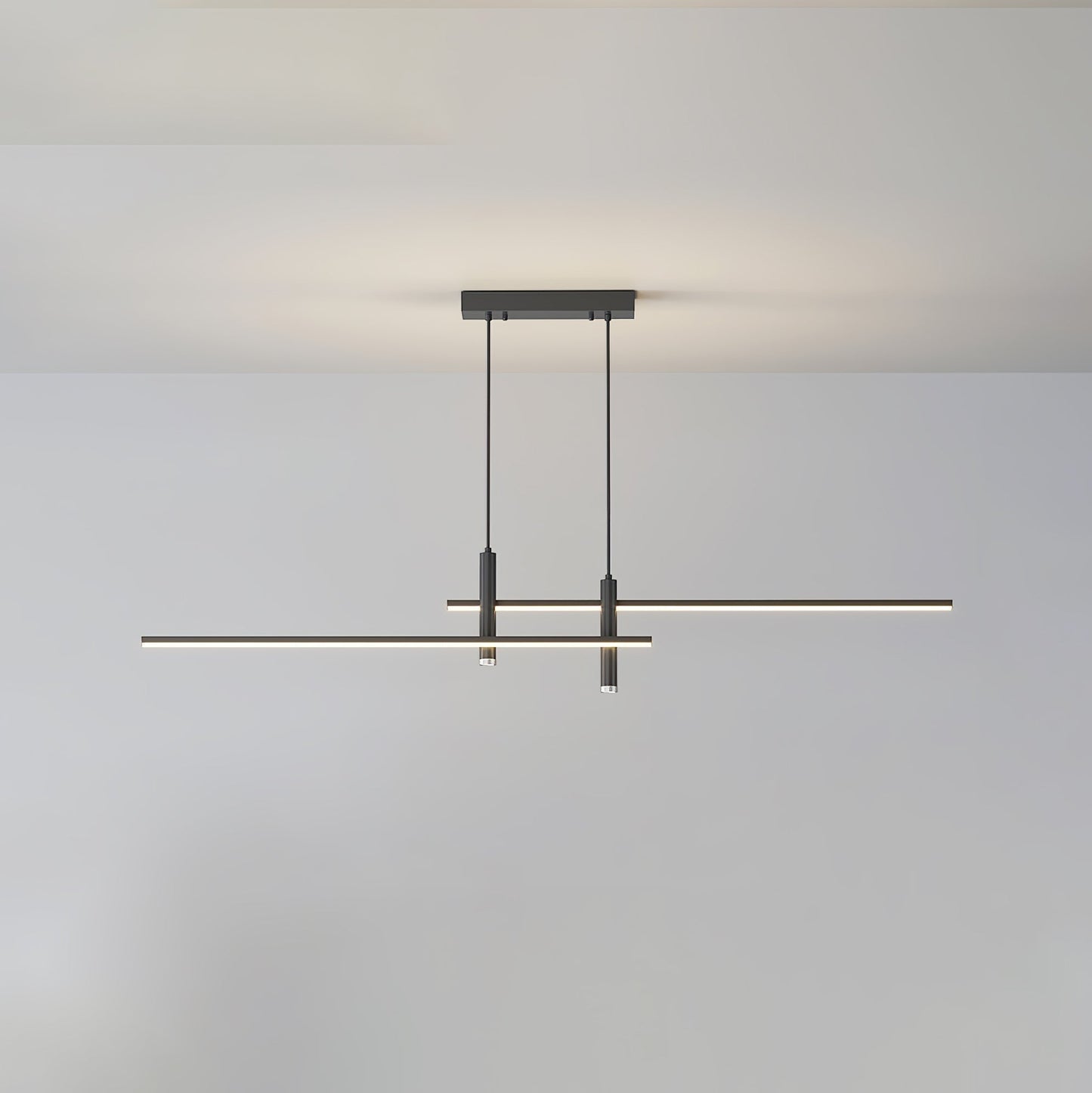 Solvorn | Linear Minimalist Cylindrical Spotlight Pendant Light