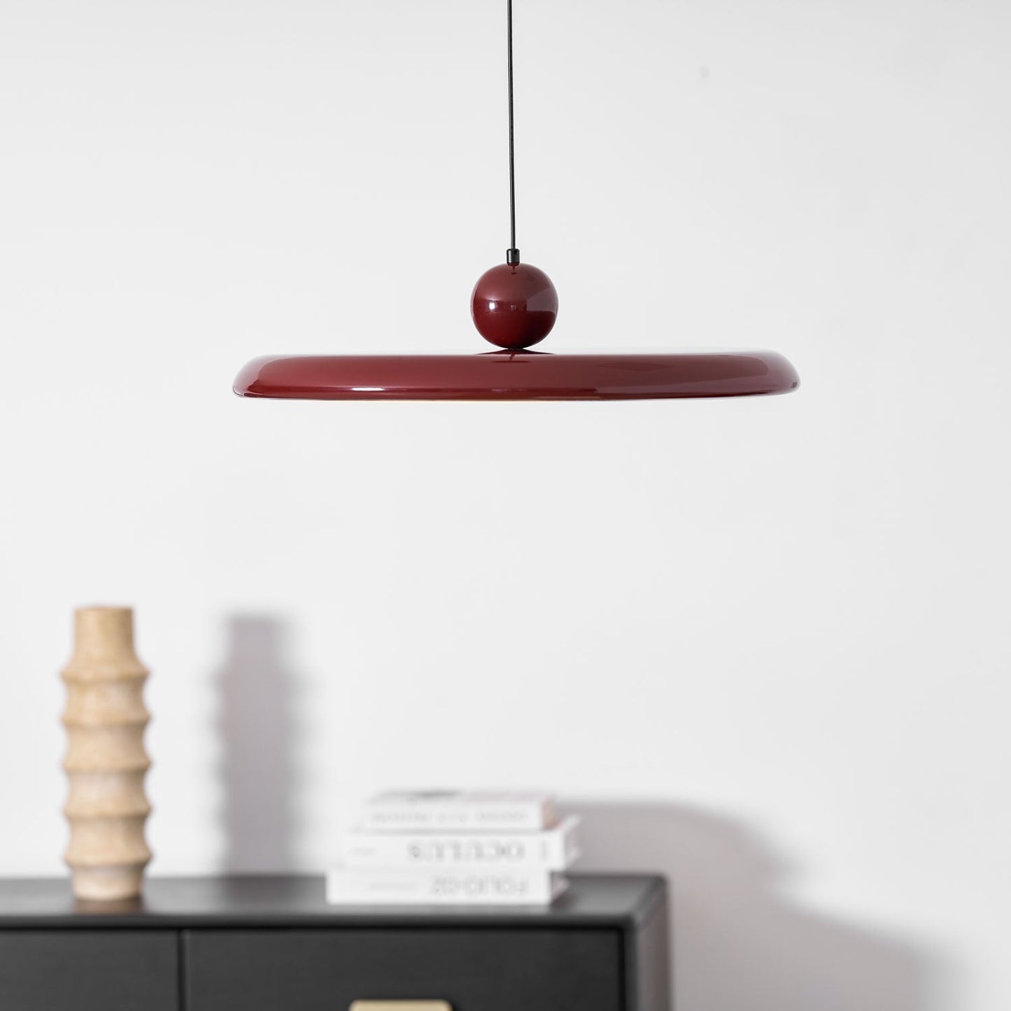 Belvador | Geometric Circular Silhouette Floating Pendant Light