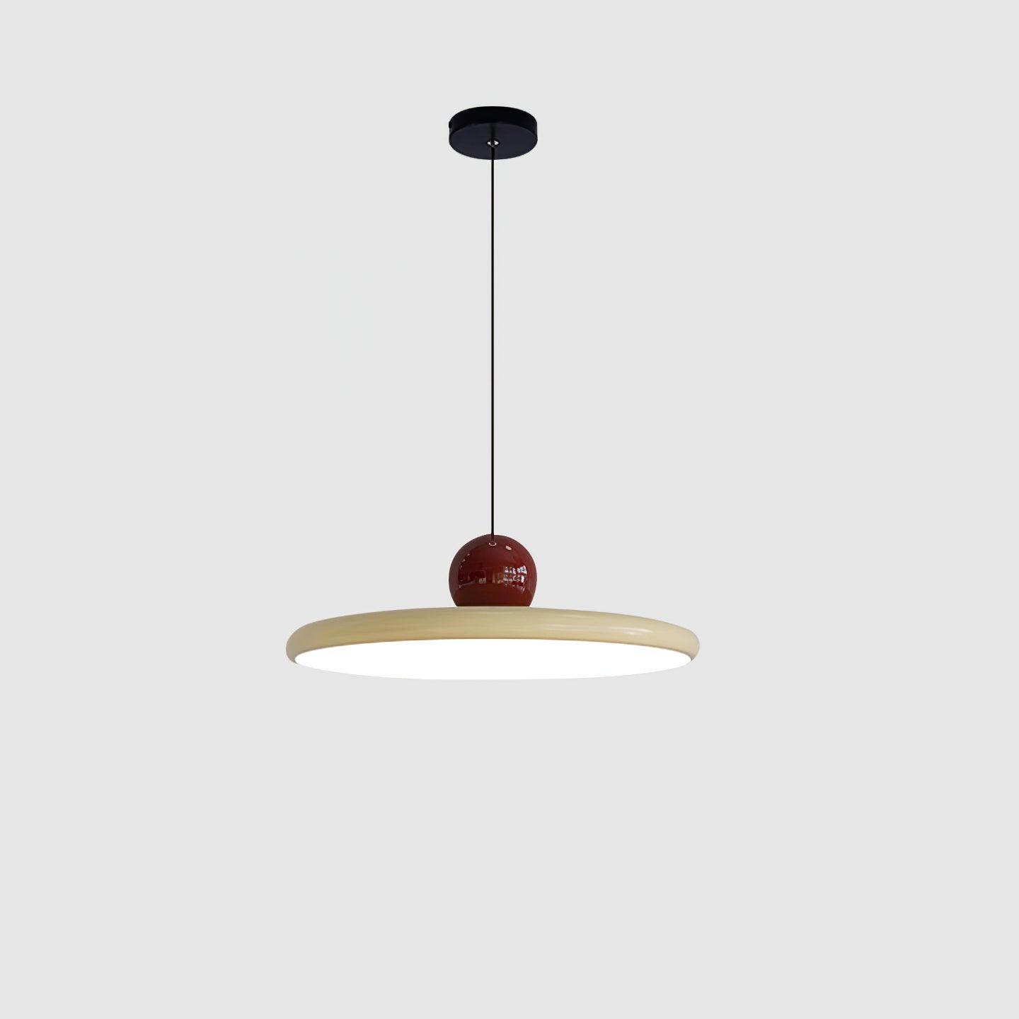 Belvador | Geometric Circular Silhouette Floating Pendant Light