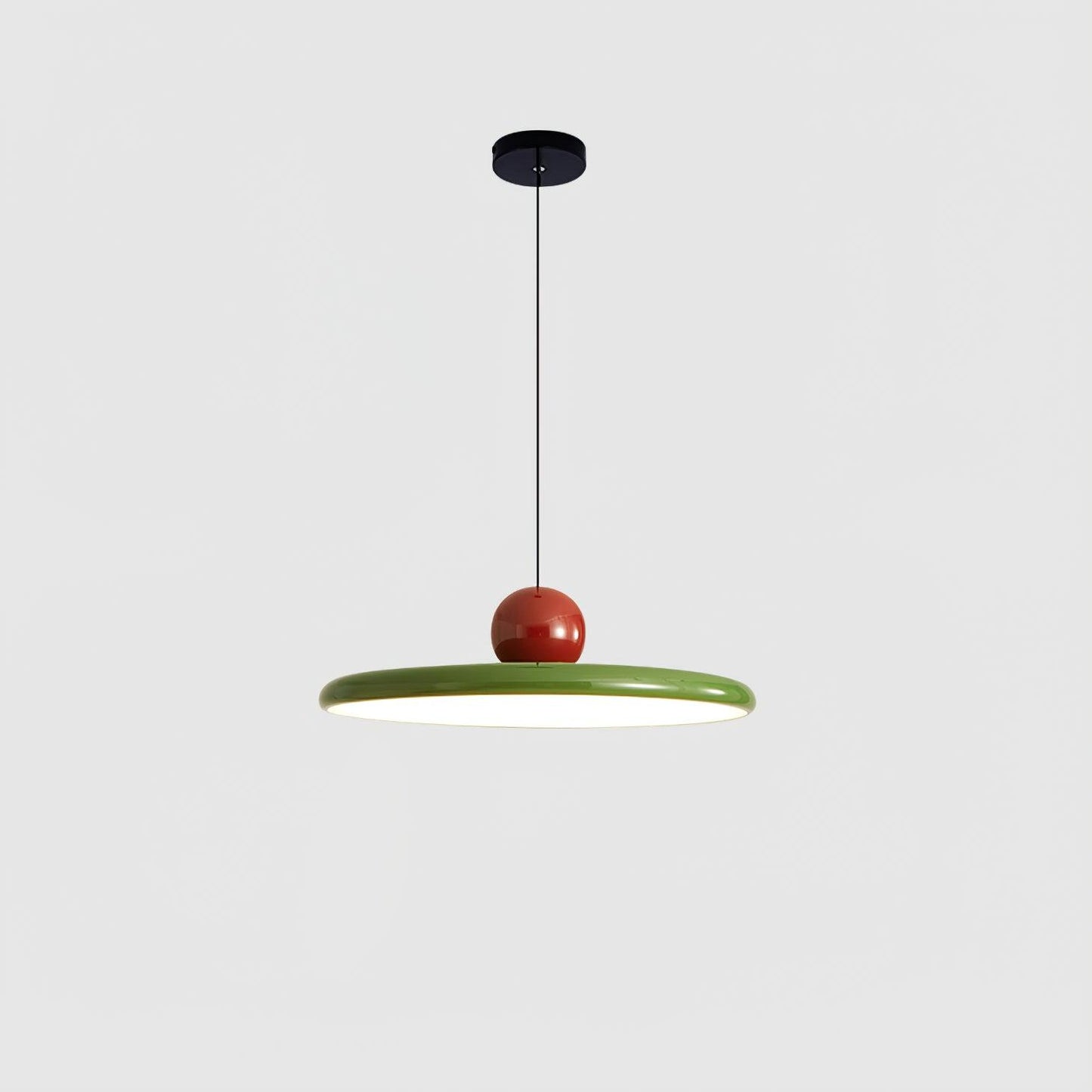 Belvador | Geometric Circular Silhouette Floating Pendant Light