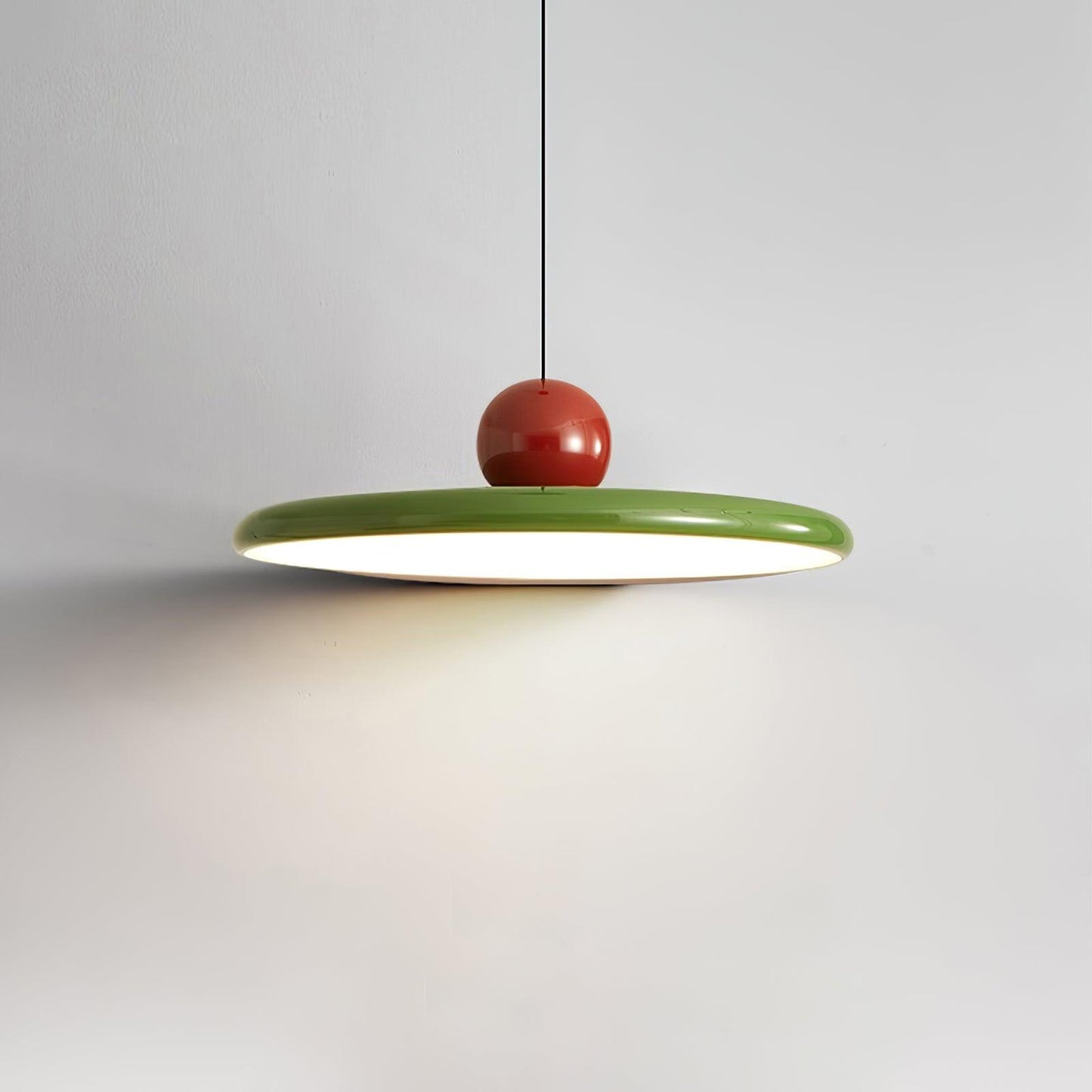 Belvador | Geometric Circular Silhouette Floating Pendant Light