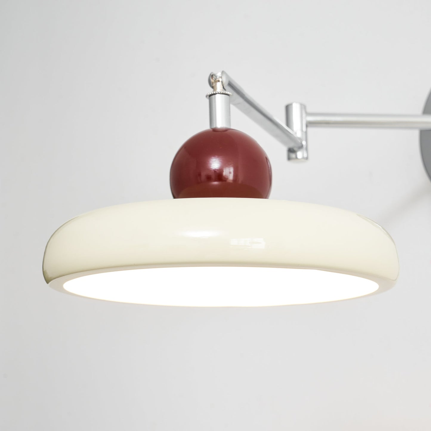 Zondrak | Geometric Round Platter Mounted Accent Wall Light