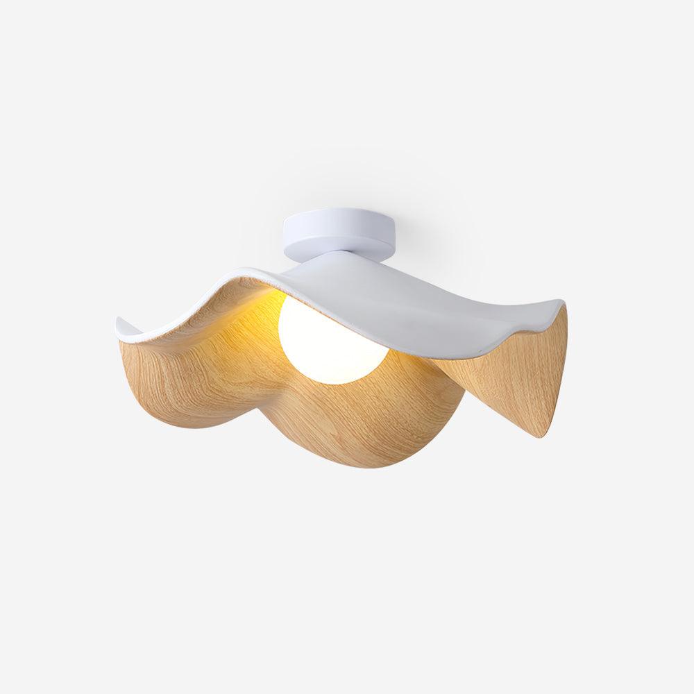 Calisthra | Biophilic Layered Wave Flush Mount Ceiling Light