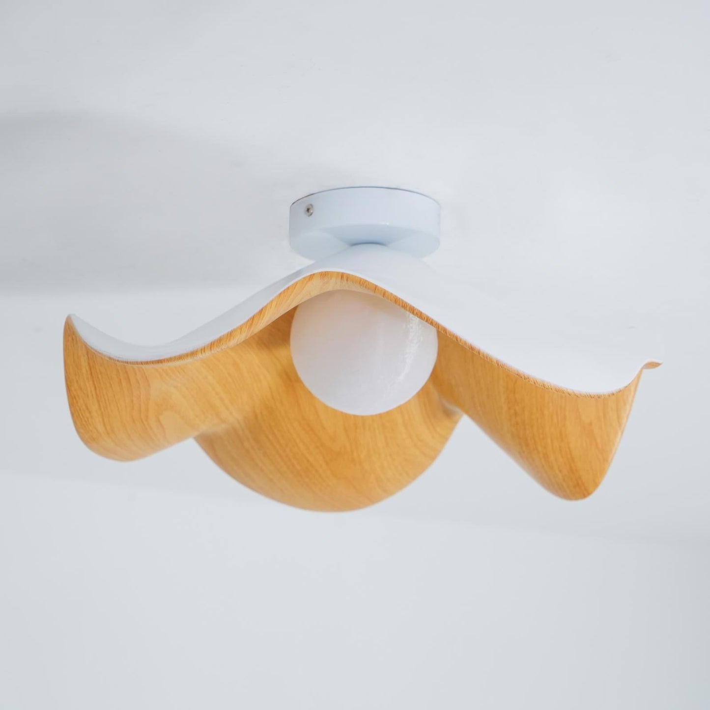 Calisthra | Biophilic Layered Wave Flush Mount Ceiling Light