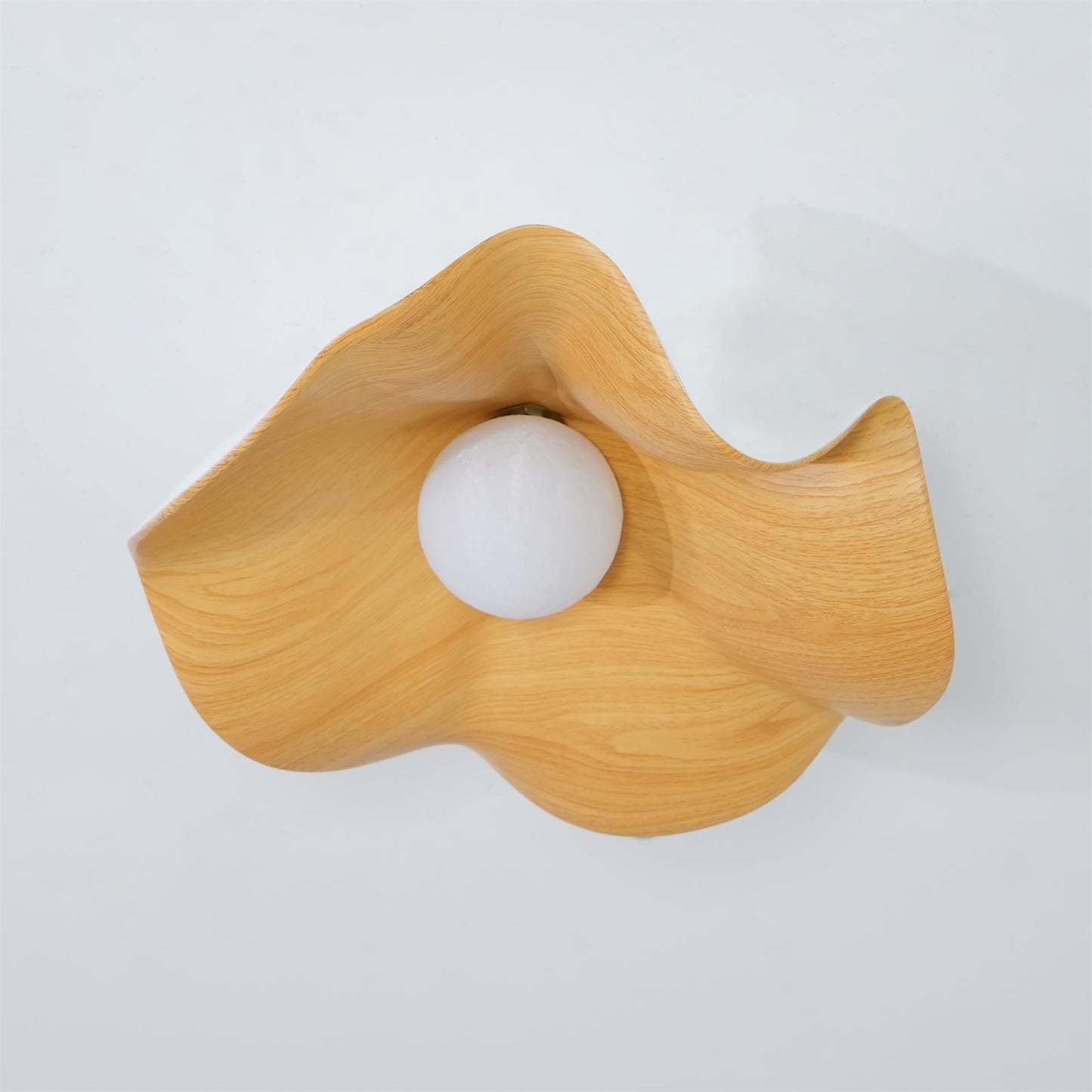 Calisthra | Biophilic Layered Wave Flush Mount Ceiling Light
