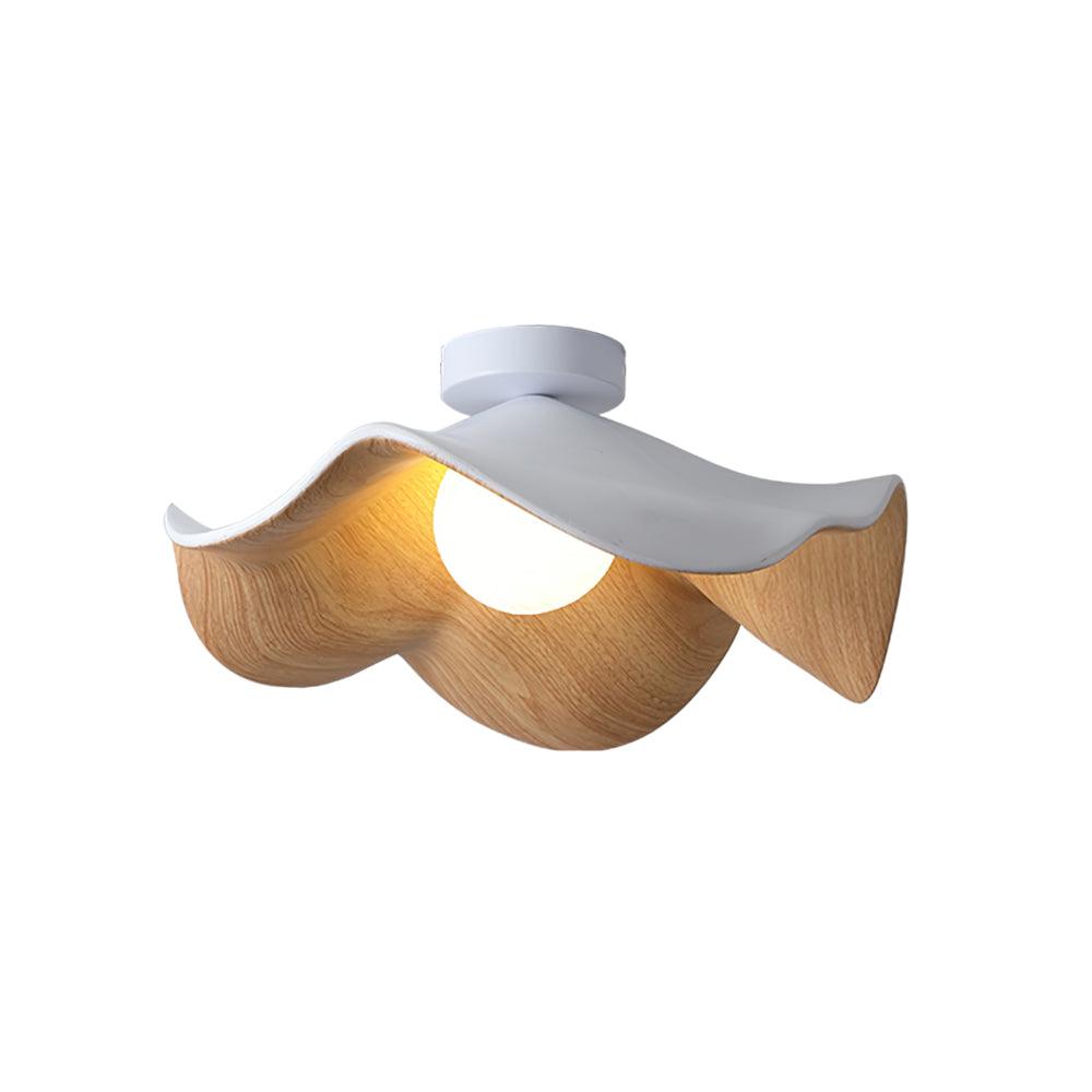 Calisthra | Biophilic Layered Wave Flush Mount Ceiling Light