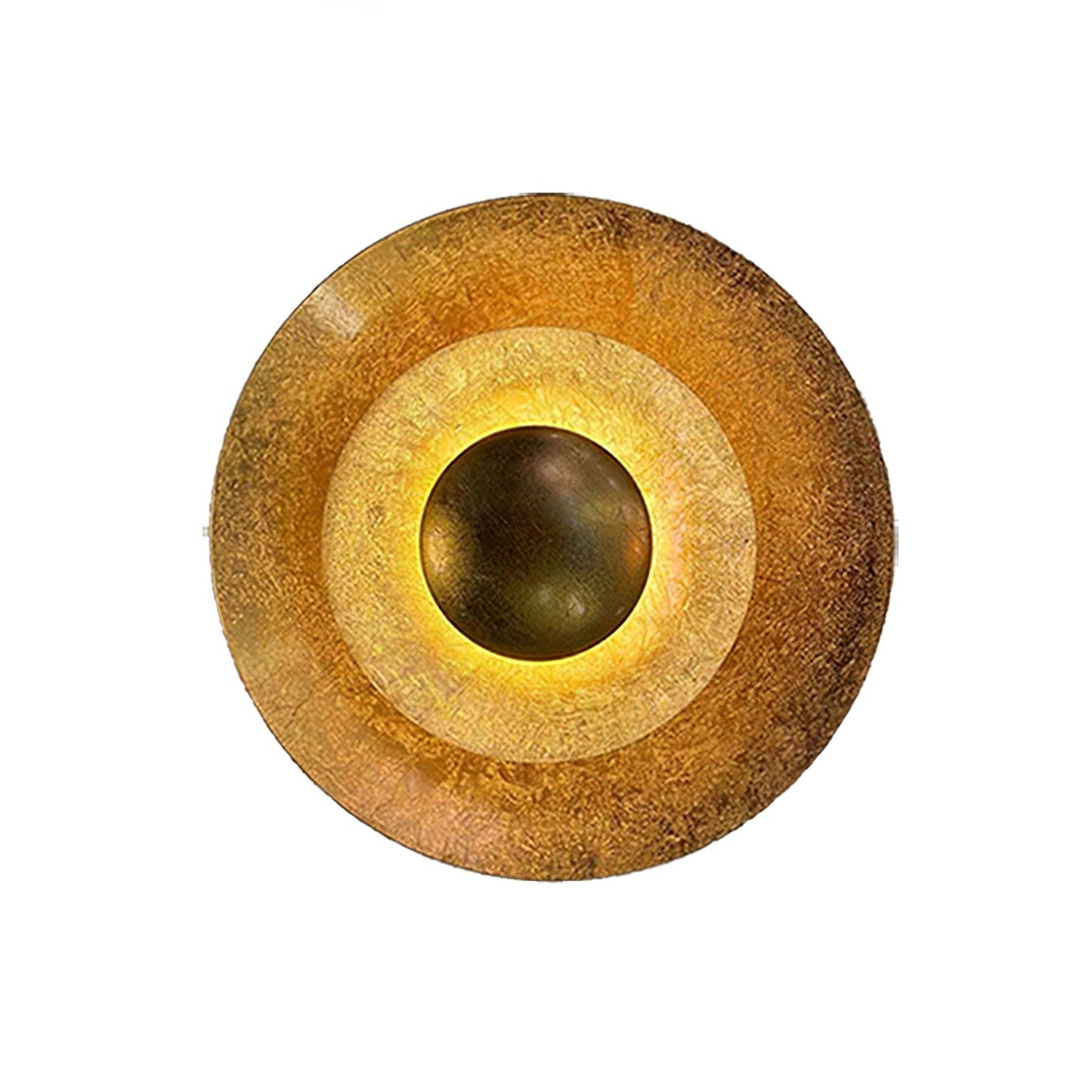 Aerish | Luxury Sculptural Leaf Gilded Vintage Wall Light