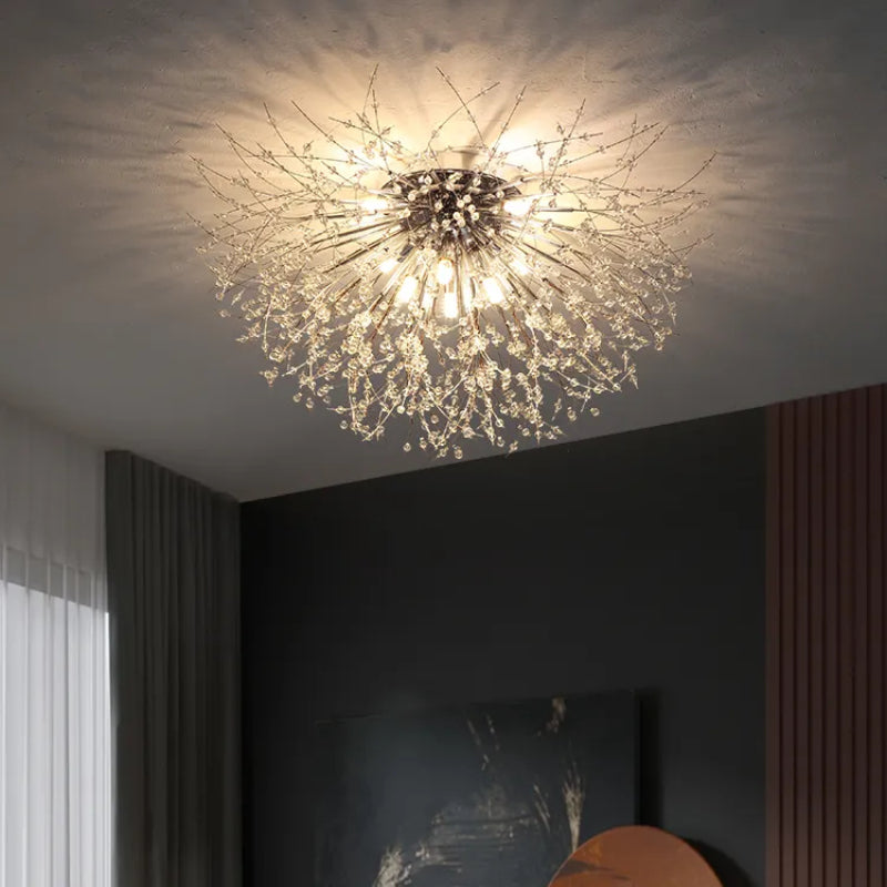 Aethelis | Starburst Firework Dandelion Pendant and Ceiling Light