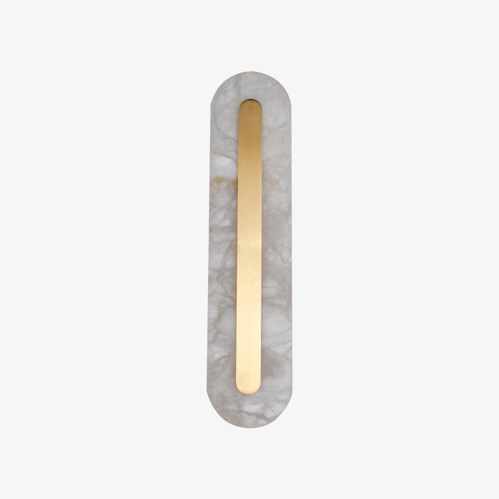Corinthia | Alabaster Cylindrical Translucent Stone Wall Light