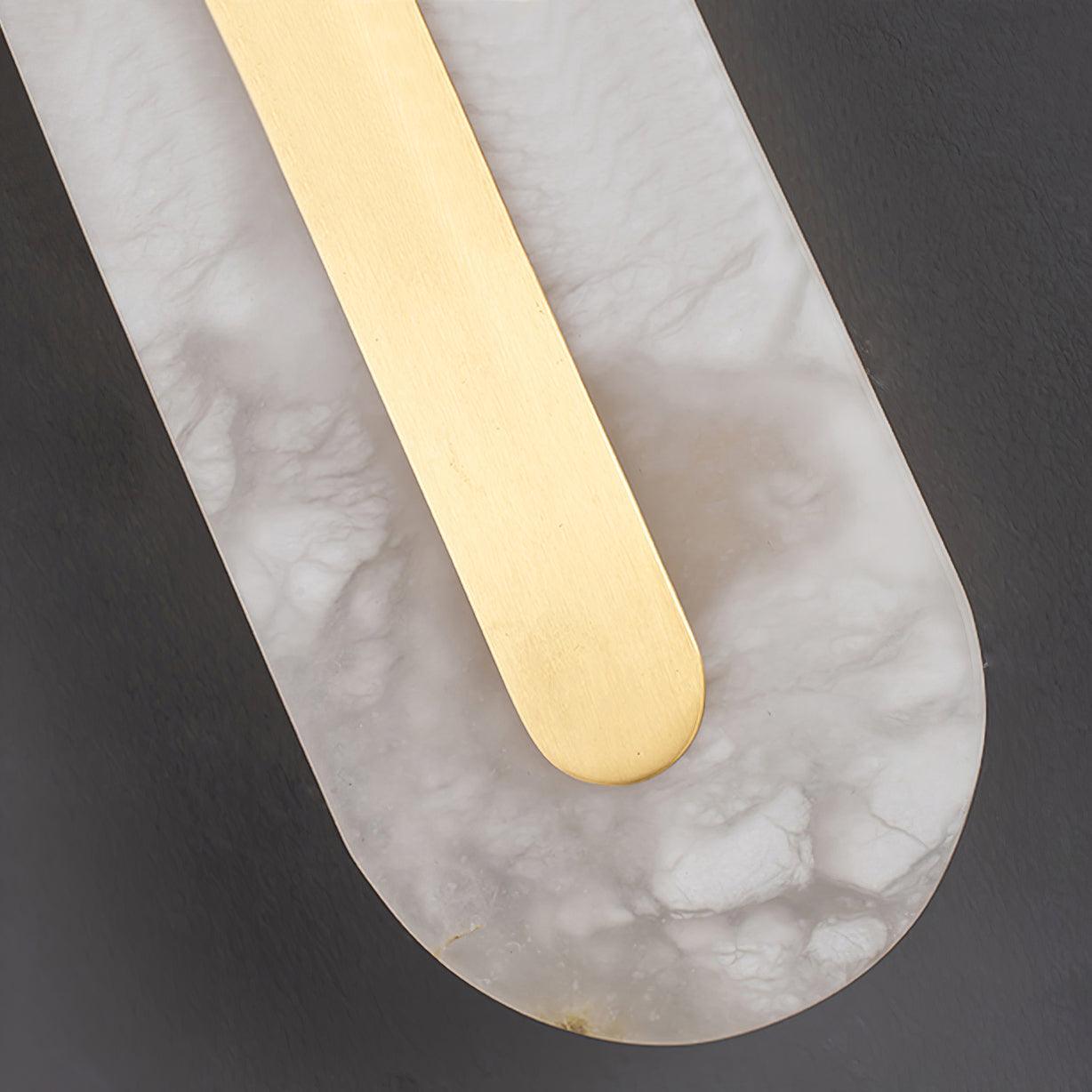 Corinthia | Alabaster Cylindrical Translucent Stone Wall Light