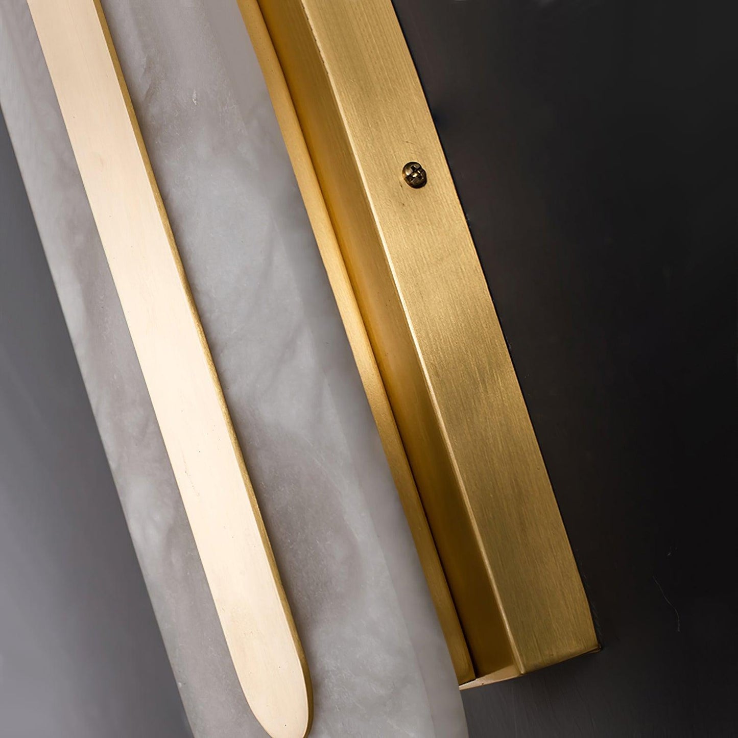 Corinthia | Alabaster Cylindrical Translucent Stone Wall Light