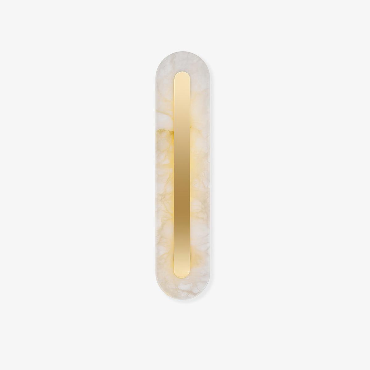 Corinthia | Alabaster Cylindrical Translucent Stone Wall Light
