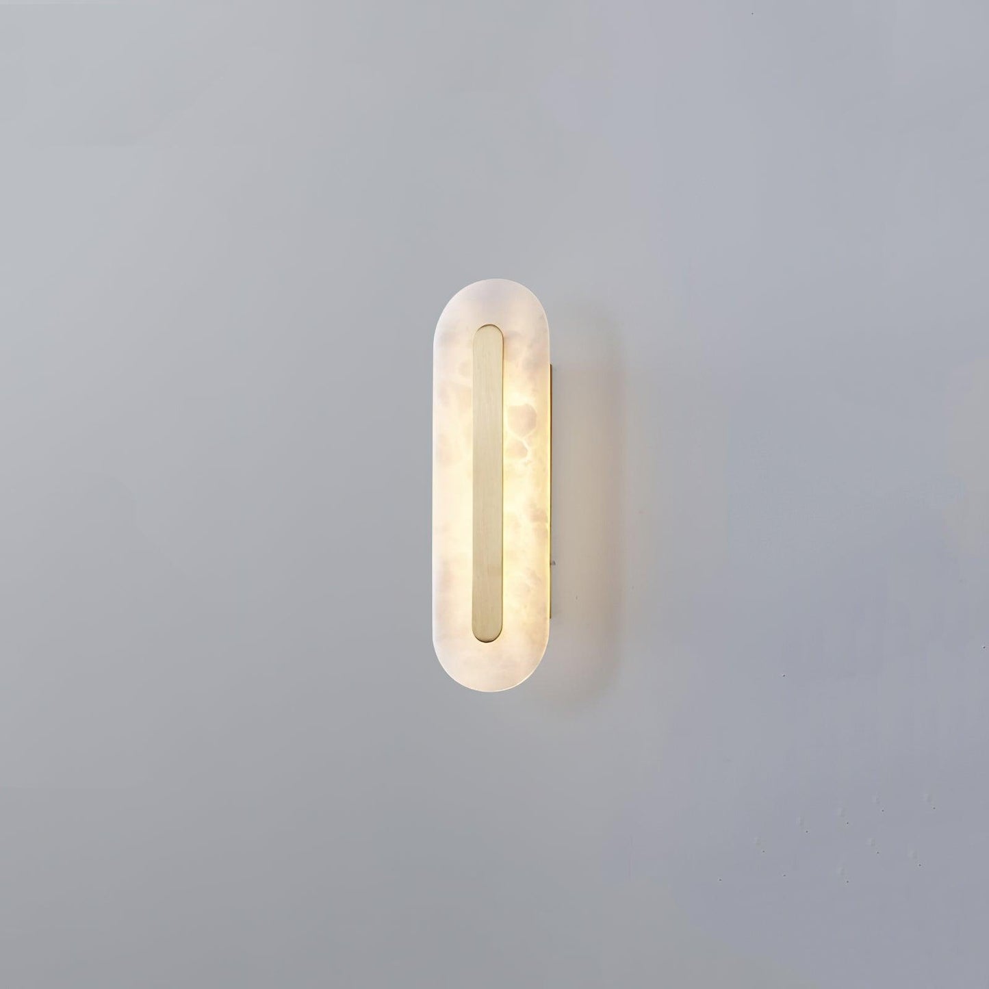 Corinthia | Alabaster Cylindrical Translucent Stone Wall Light