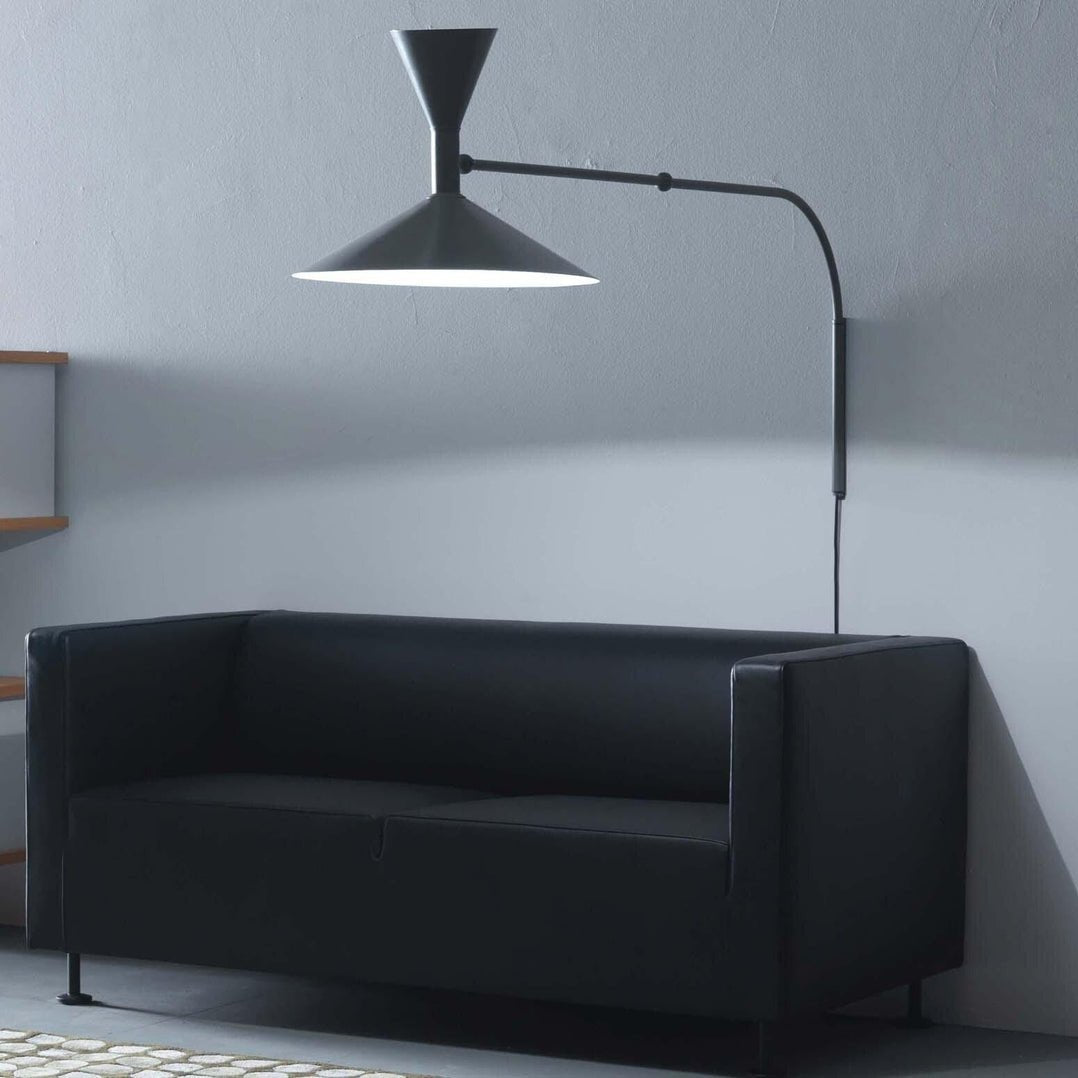 Elvinda | Sculptural Adjustable Aluminum Swivel Wall Light