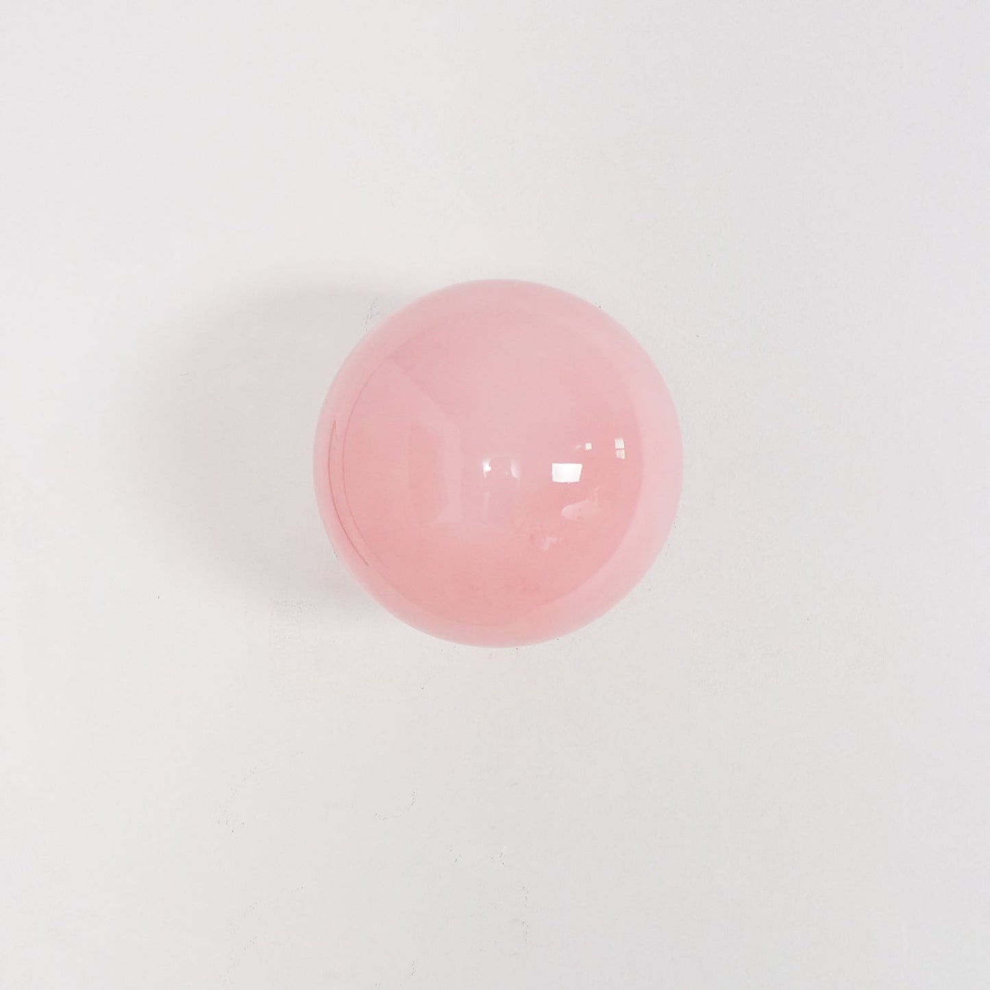 Galdromic | Sculptural Frosted Orb Wall Light