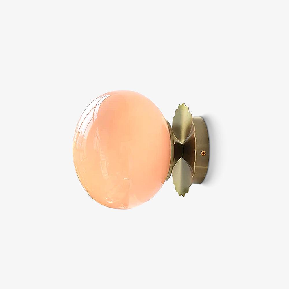 Galdromic | Sculptural Frosted Orb Wall Light