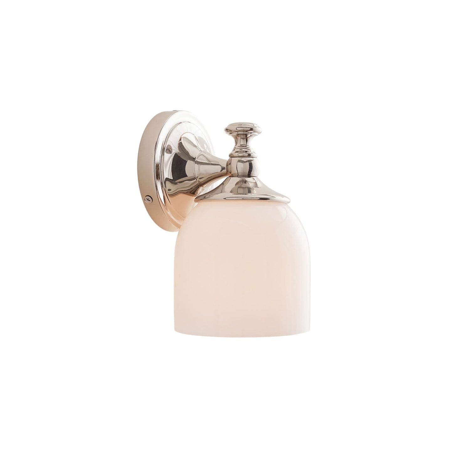 Lisaeth | Minimalist Arm Wall Light with Spherical Glass Globe