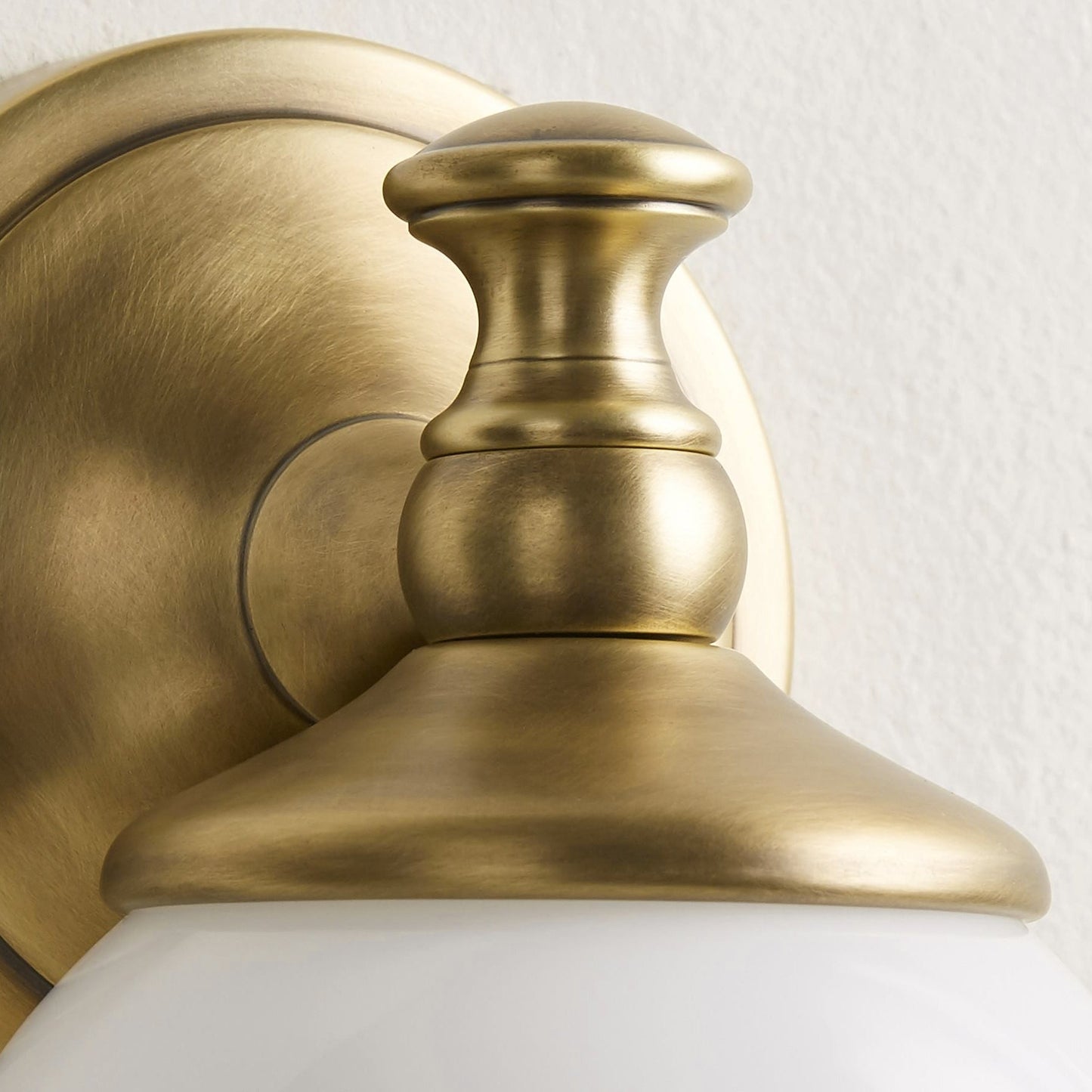 Lisaeth | Minimalist Arm Wall Light with Spherical Glass Globe