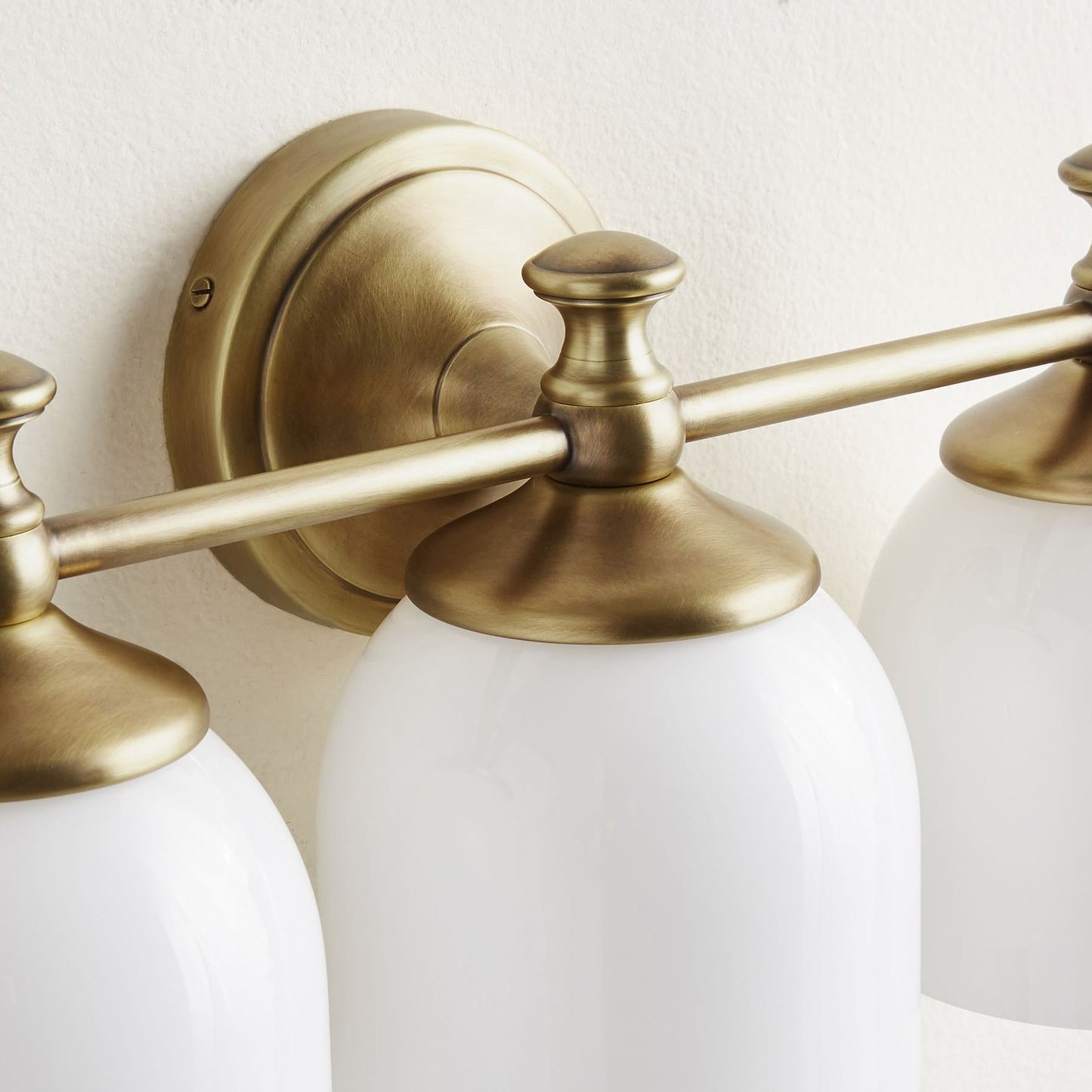 Lisaeth | Minimalist Arm Wall Light with Spherical Glass Globe