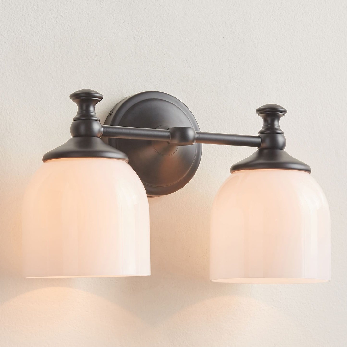 Lisaeth | Minimalist Arm Wall Light with Spherical Glass Globe