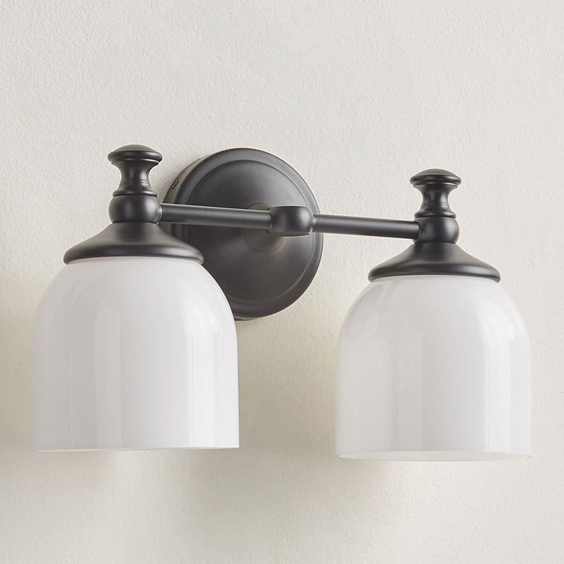 Lisaeth | Minimalist Arm Wall Light with Spherical Glass Globe