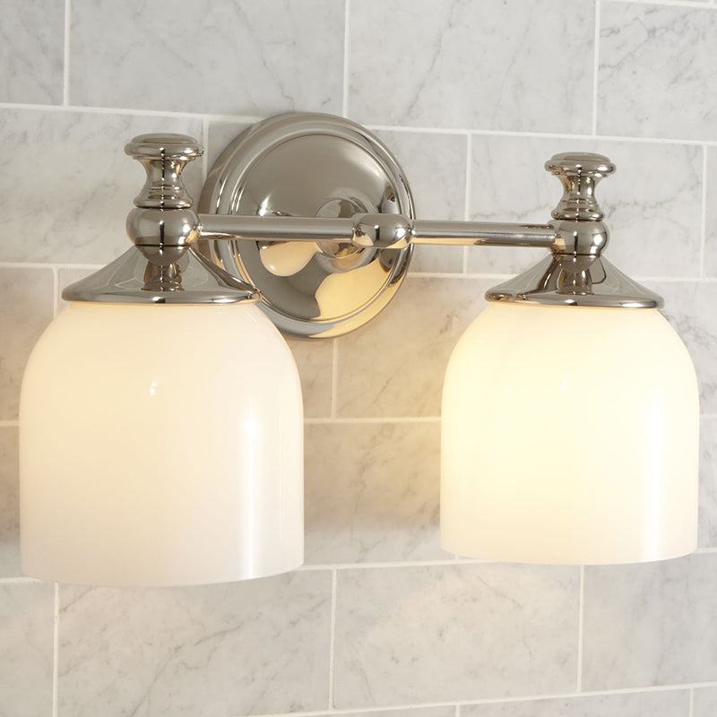 Lisaeth | Minimalist Arm Wall Light with Spherical Glass Globe