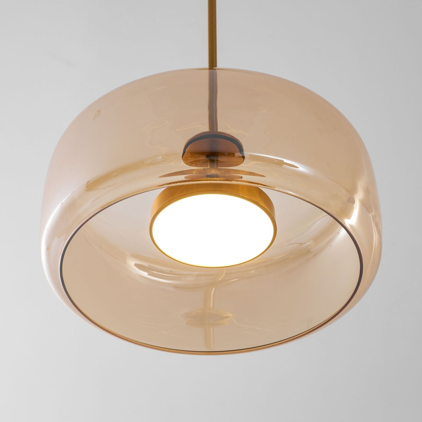 Orionth | Geometric Sculptural HandBlown Glass Sphere Pendant Light