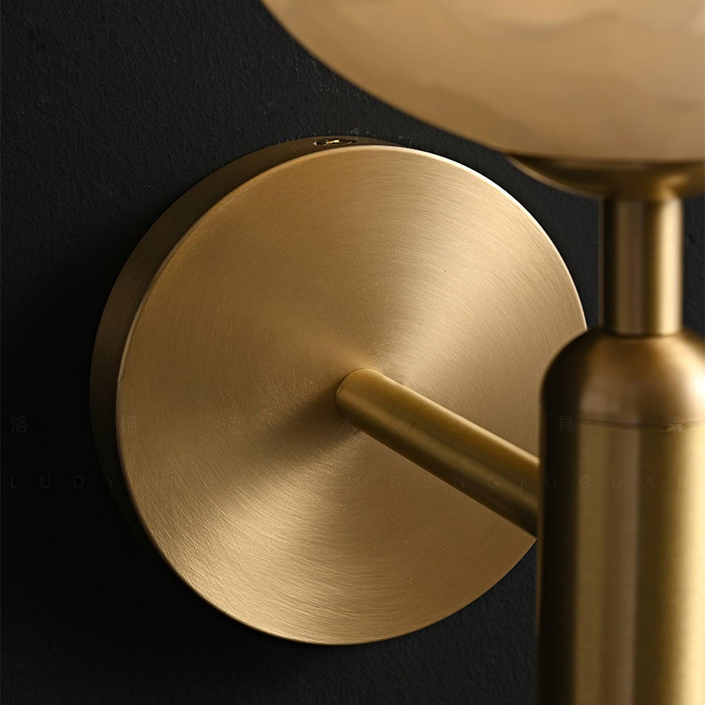 Lyhose | Botanical Alabaster Stone Floral Sculpture Wall Light
