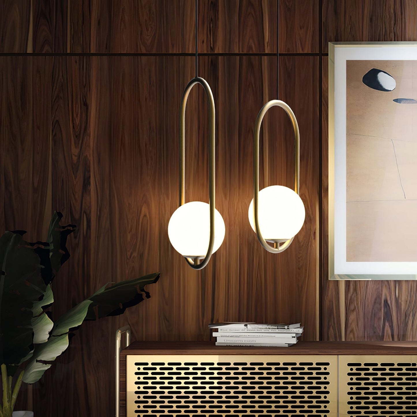 Belvadiro | Minimalist Spherical Glass Pendant Light