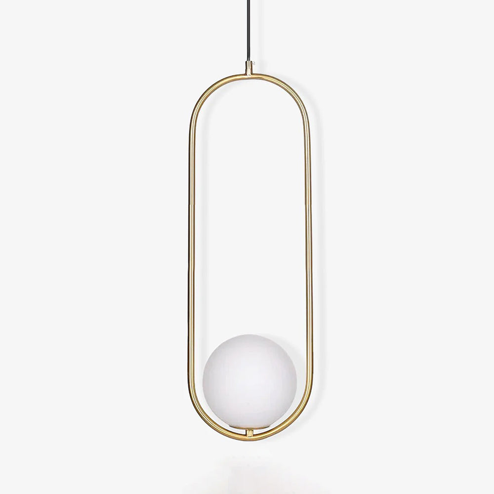 Belvadiro | Minimalist Spherical Glass Pendant Light