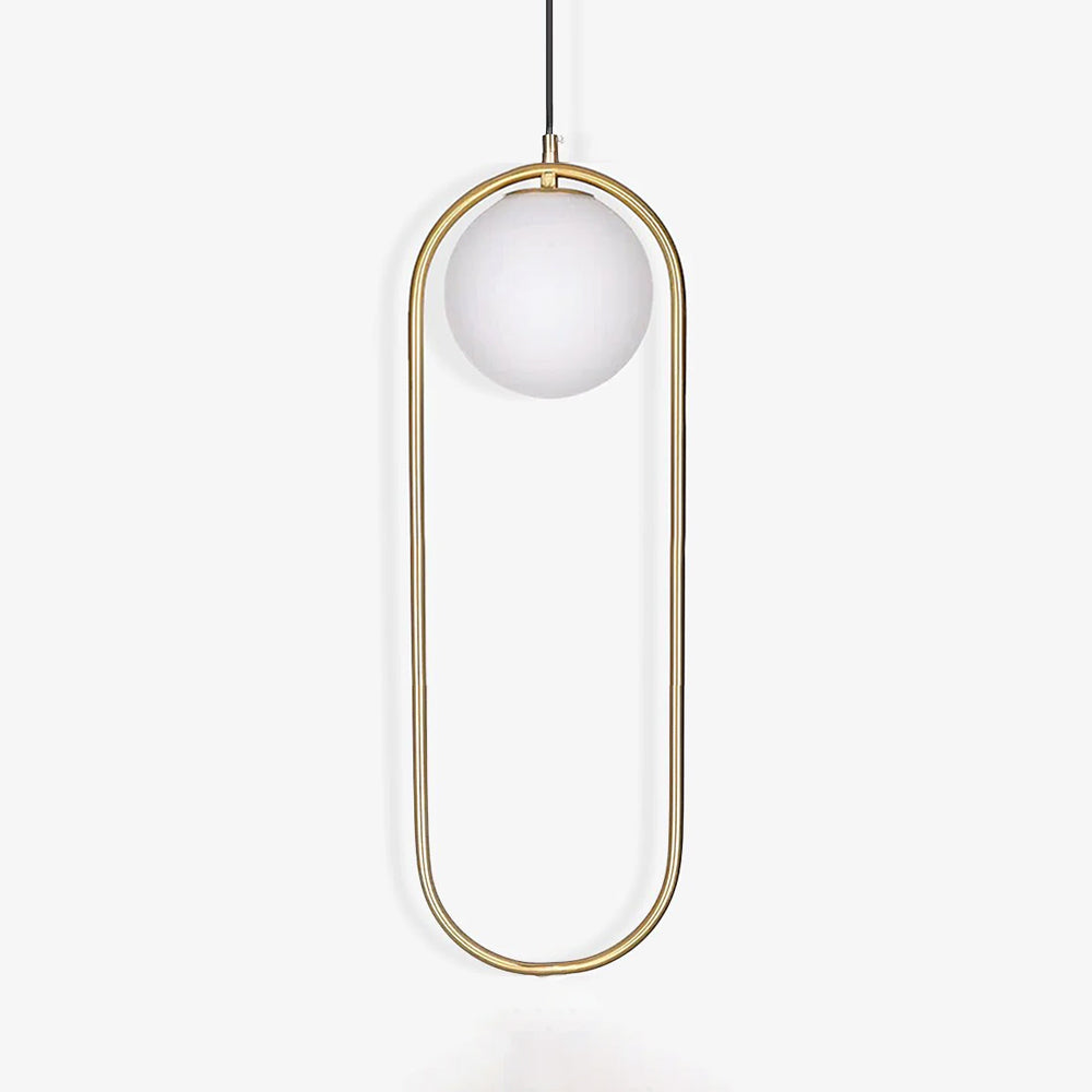 Belvadiro | Minimalist Spherical Glass Pendant Light