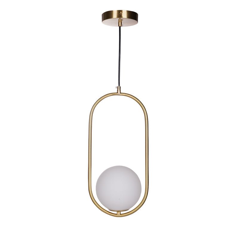 Belvadiro | Minimalist Spherical Glass Pendant Light