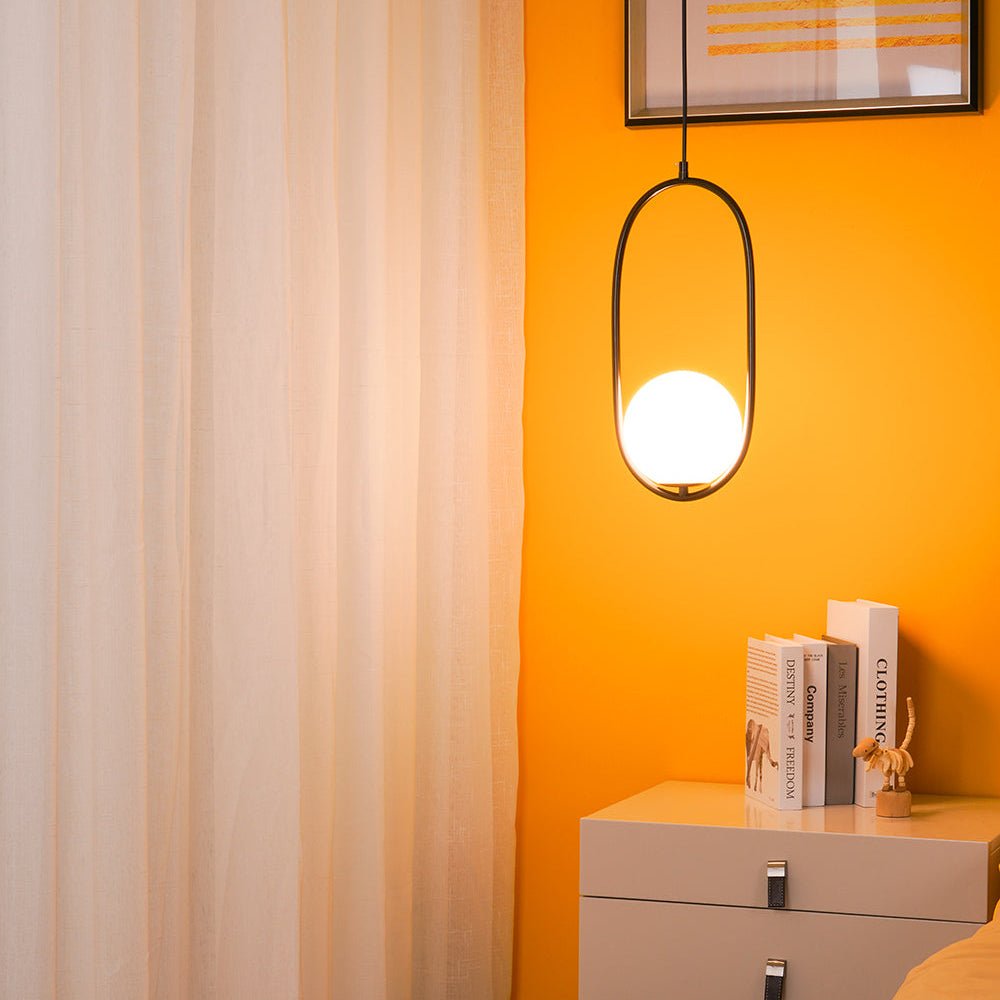 Belvadiro | Minimalist Spherical Glass Pendant Light