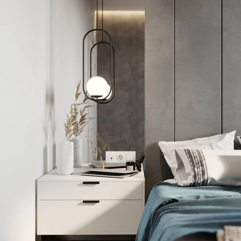 Belvadiro | Minimalist Spherical Glass Pendant Light