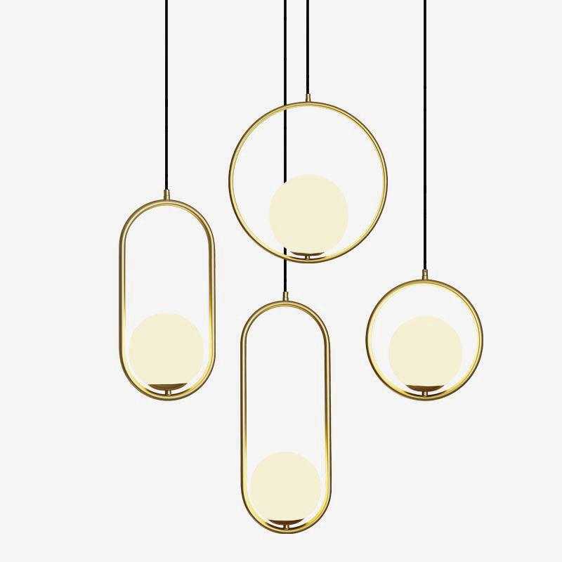 Belvadiro | Minimalist Spherical Glass Pendant Light