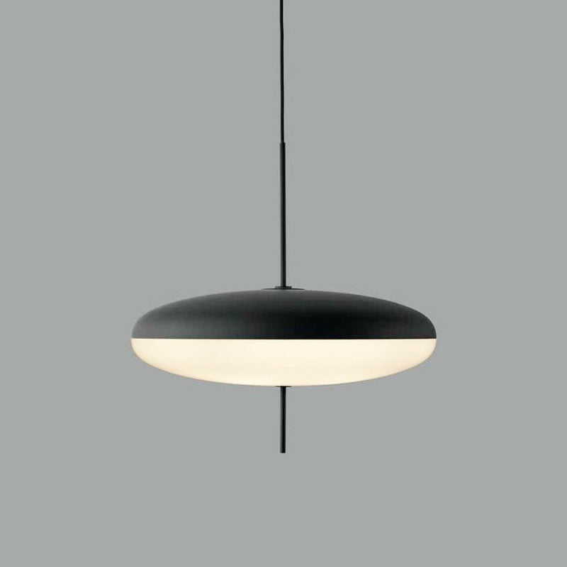 Belthorim | Opalescent Disc Silhouette Minimalist Pendant Light