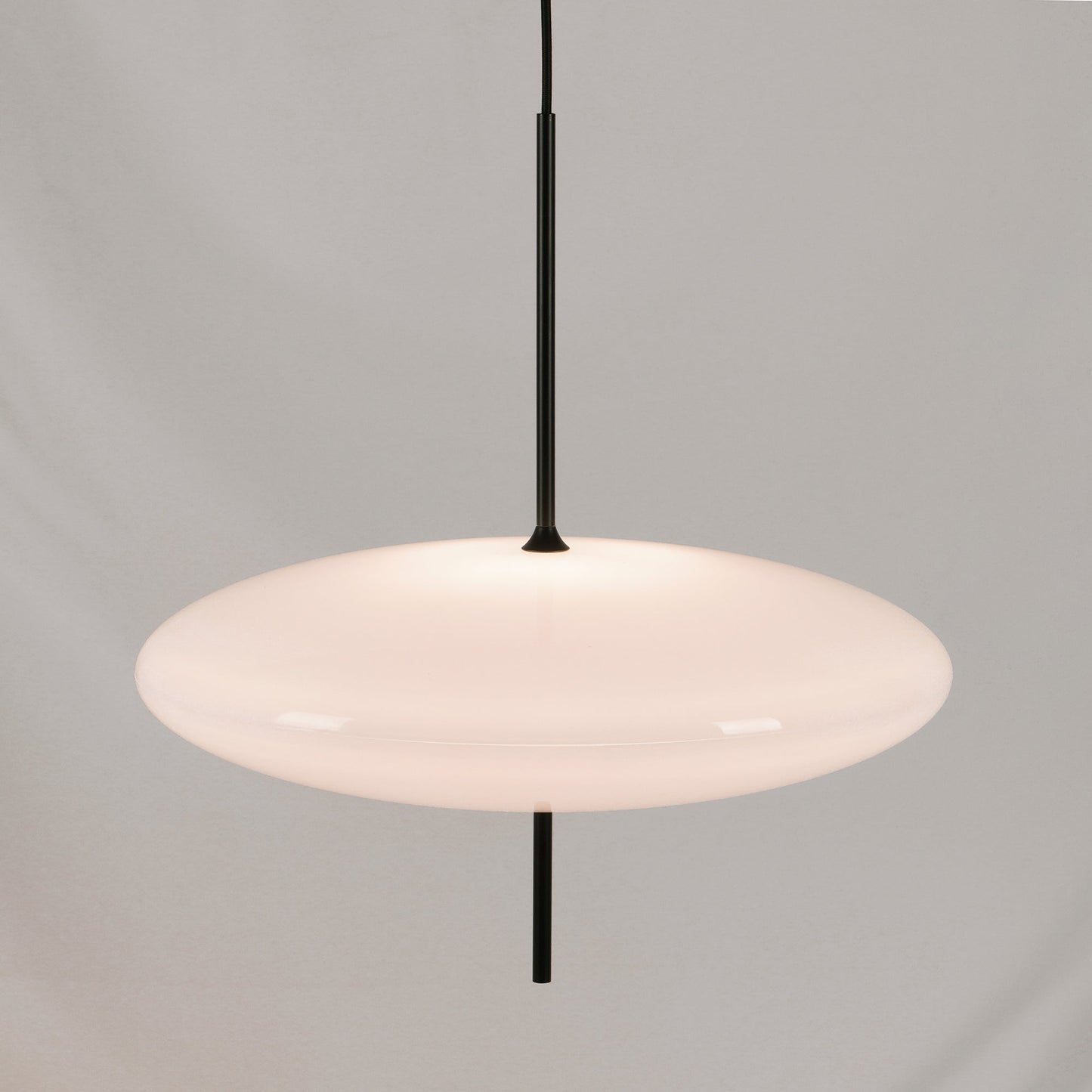 Belthorim | Opalescent Disc Silhouette Minimalist Pendant Light